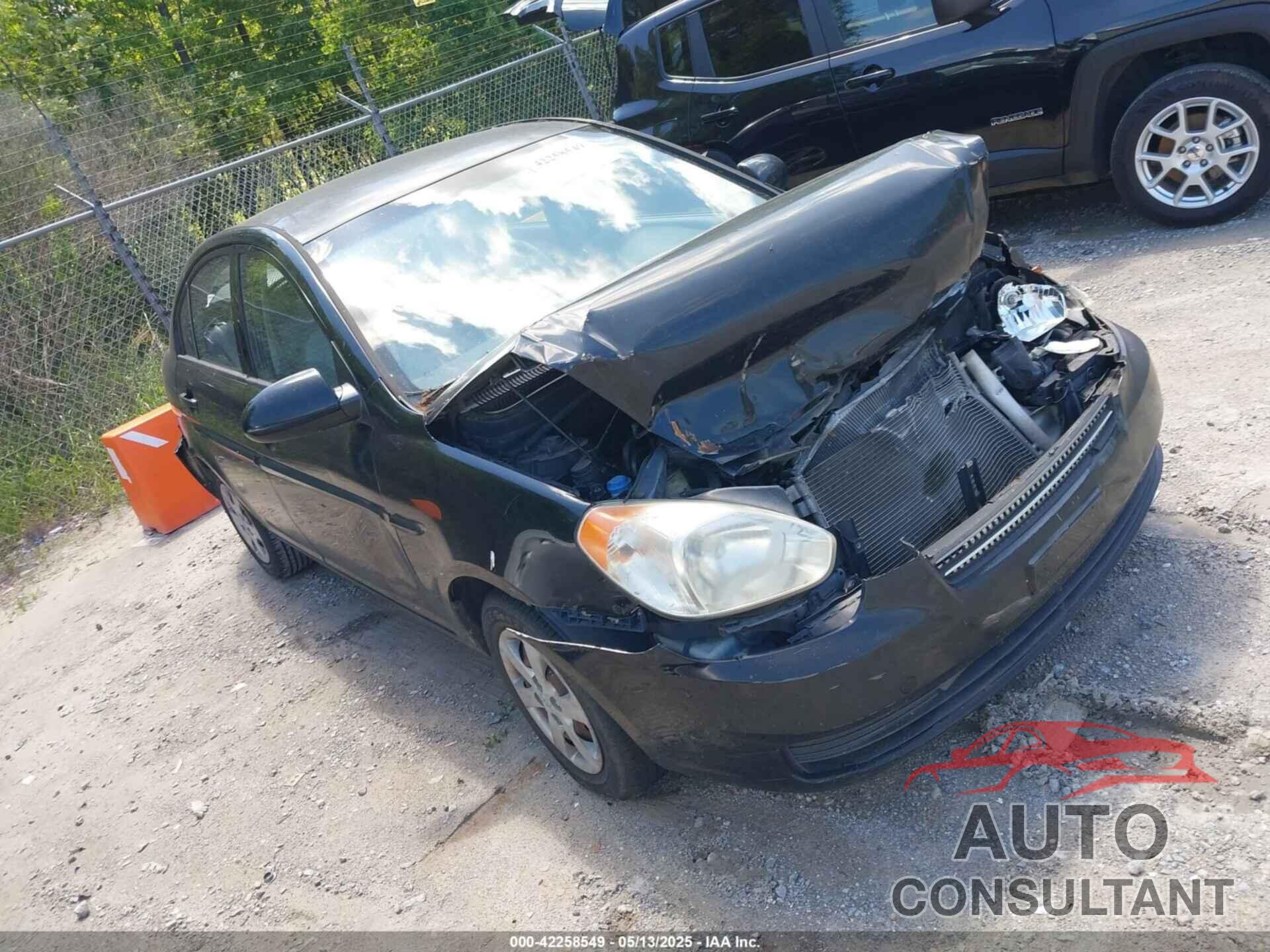HYUNDAI ACCENT 2009 - KMHCN46C89U307862
