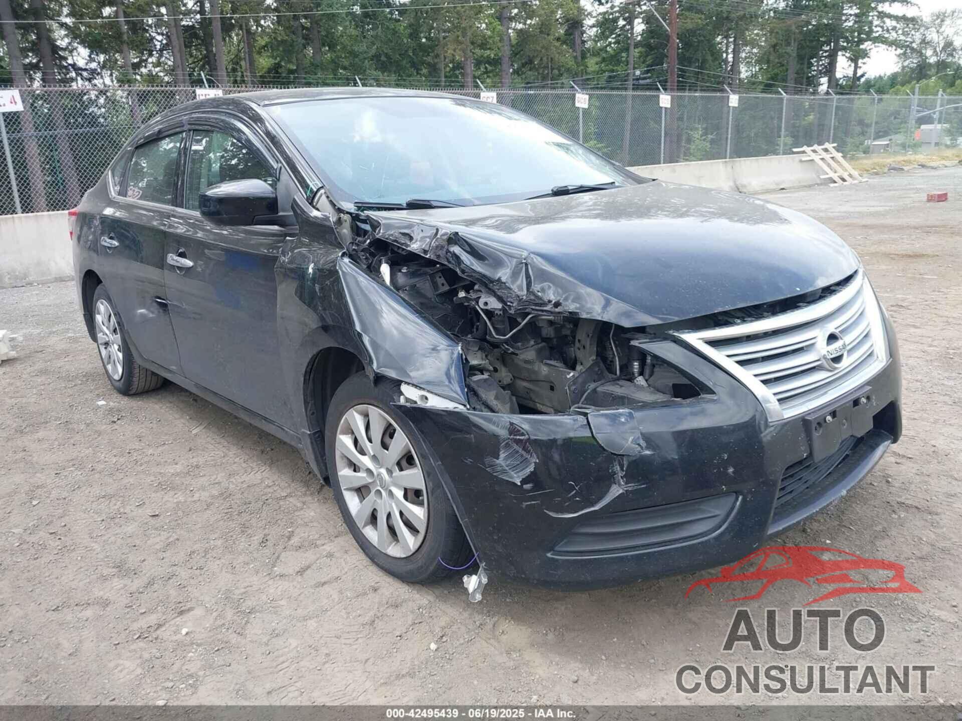 NISSAN SENTRA 2015 - 3N1AB7AP9FY260367