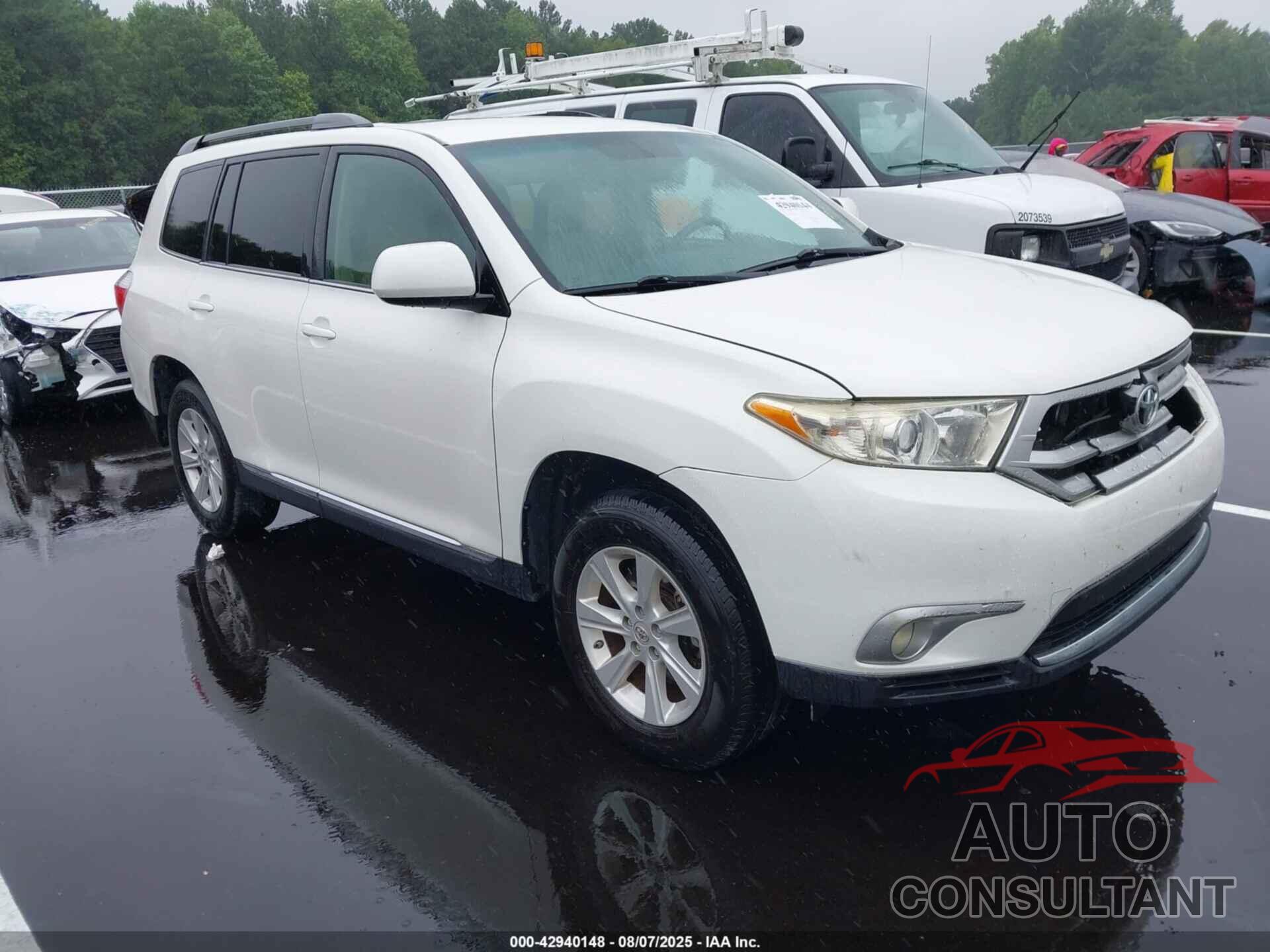 TOYOTA HIGHLANDER 2011 - 5TDZK3EH5BS030824