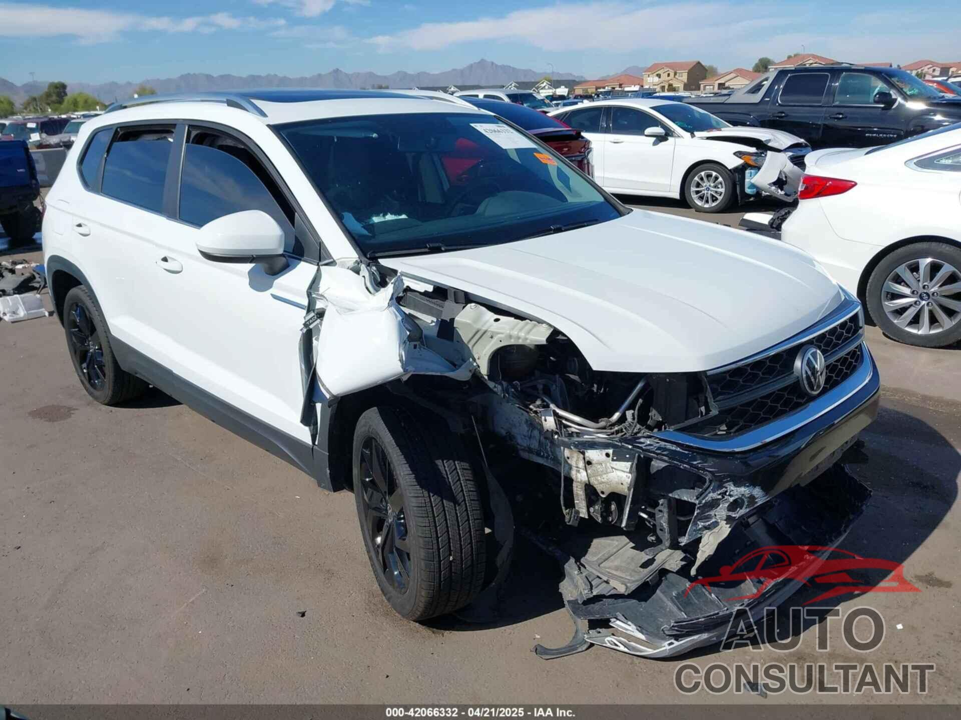 VOLKSWAGEN TAOS 2022 - 3VVTX7B2XNM018298