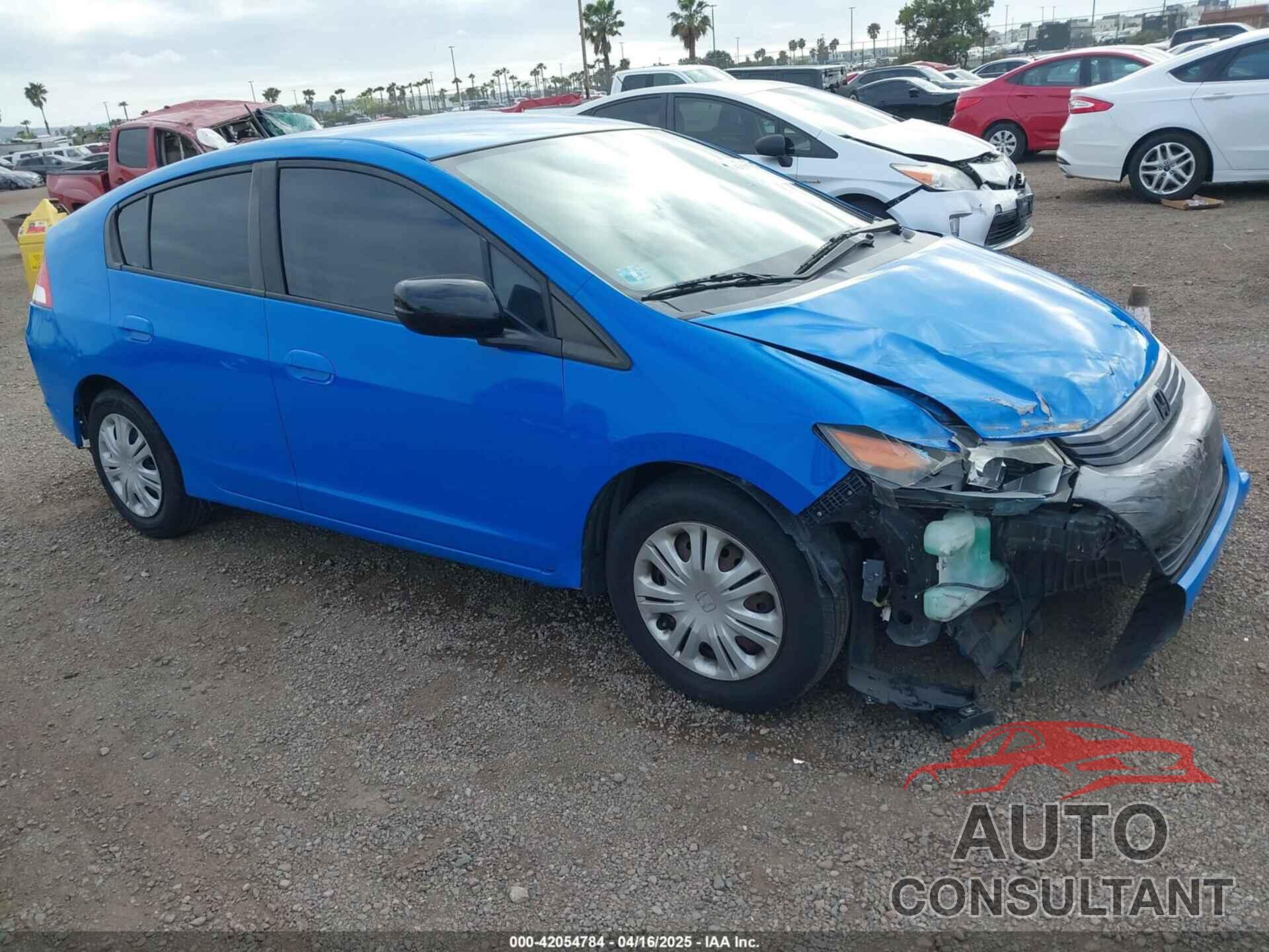 HONDA INSIGHT 2011 - JHMZE2H33BS008053