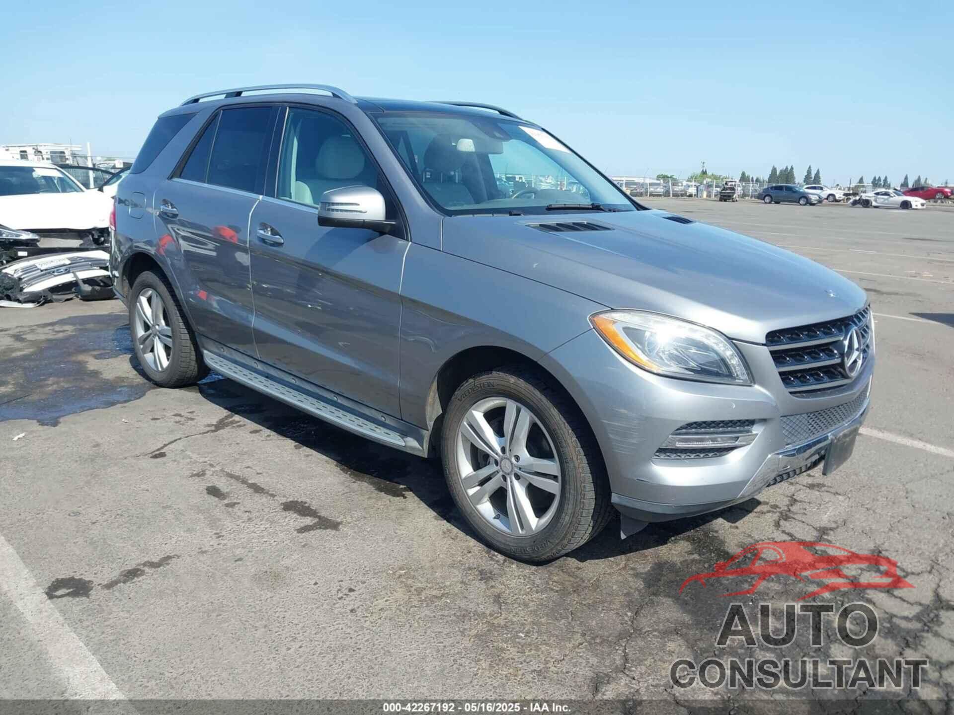 MERCEDES-BENZ ML 350 2015 - 4JGDA5HB5FA461579