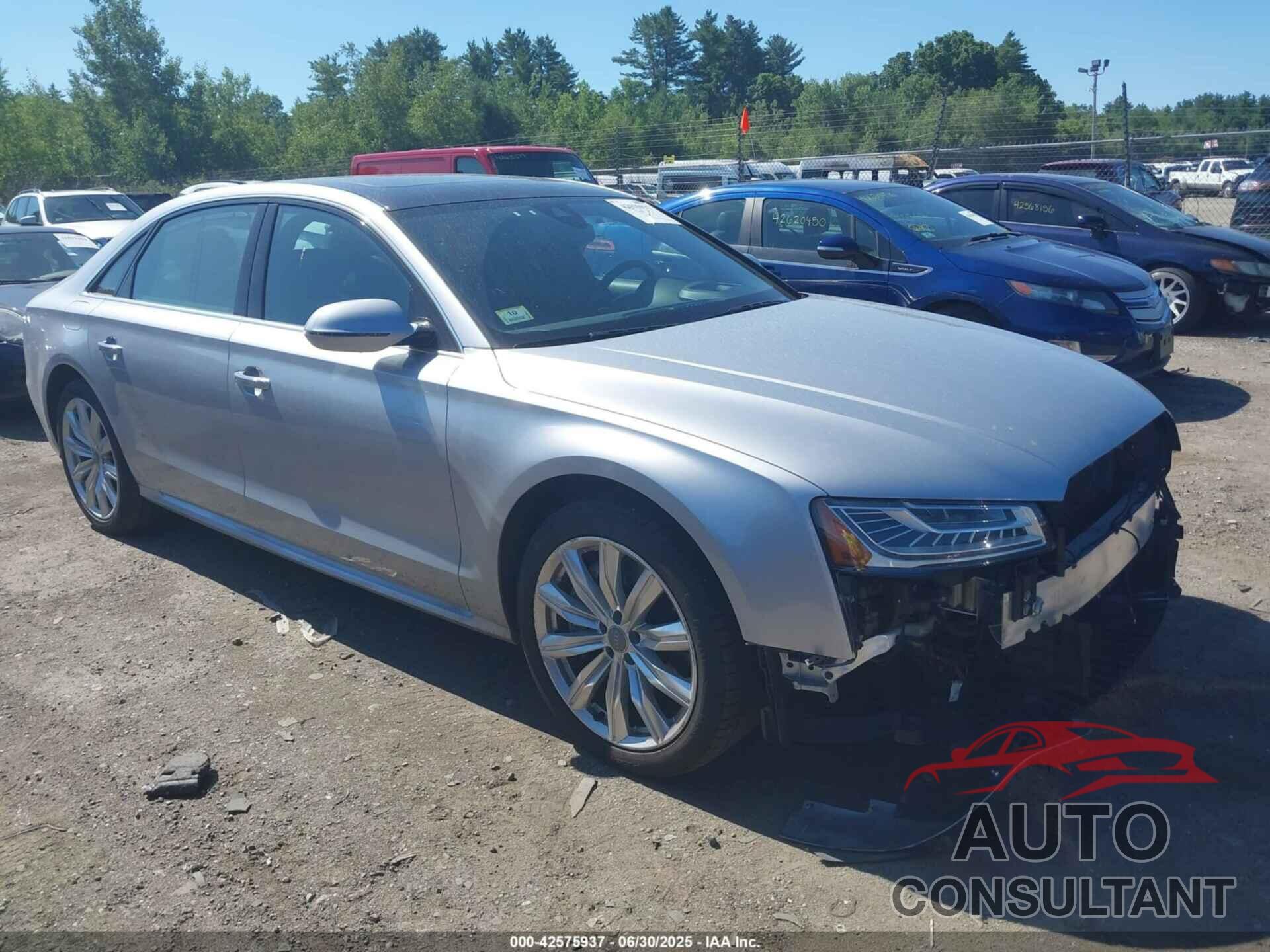 AUDI A8 L 2016 - WAU43AFD3GN006748