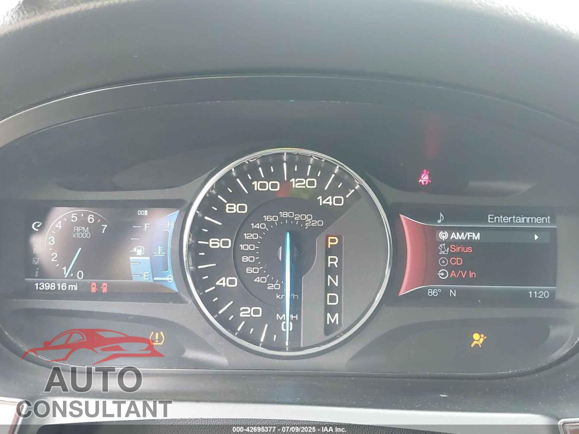 FORD EDGE 2011 - 2FMDK3KC9BBA38845