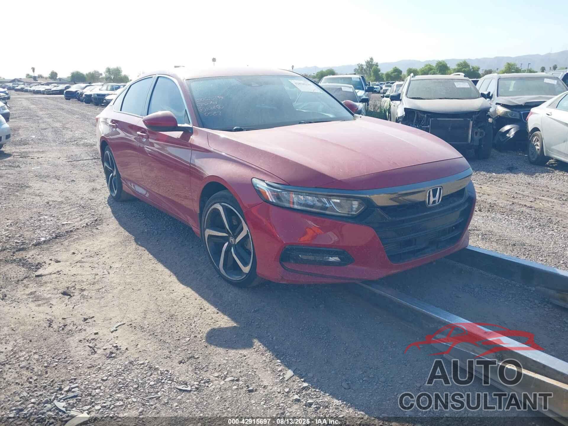 HONDA ACCORD 2018 - 1HGCV1F37JA160587