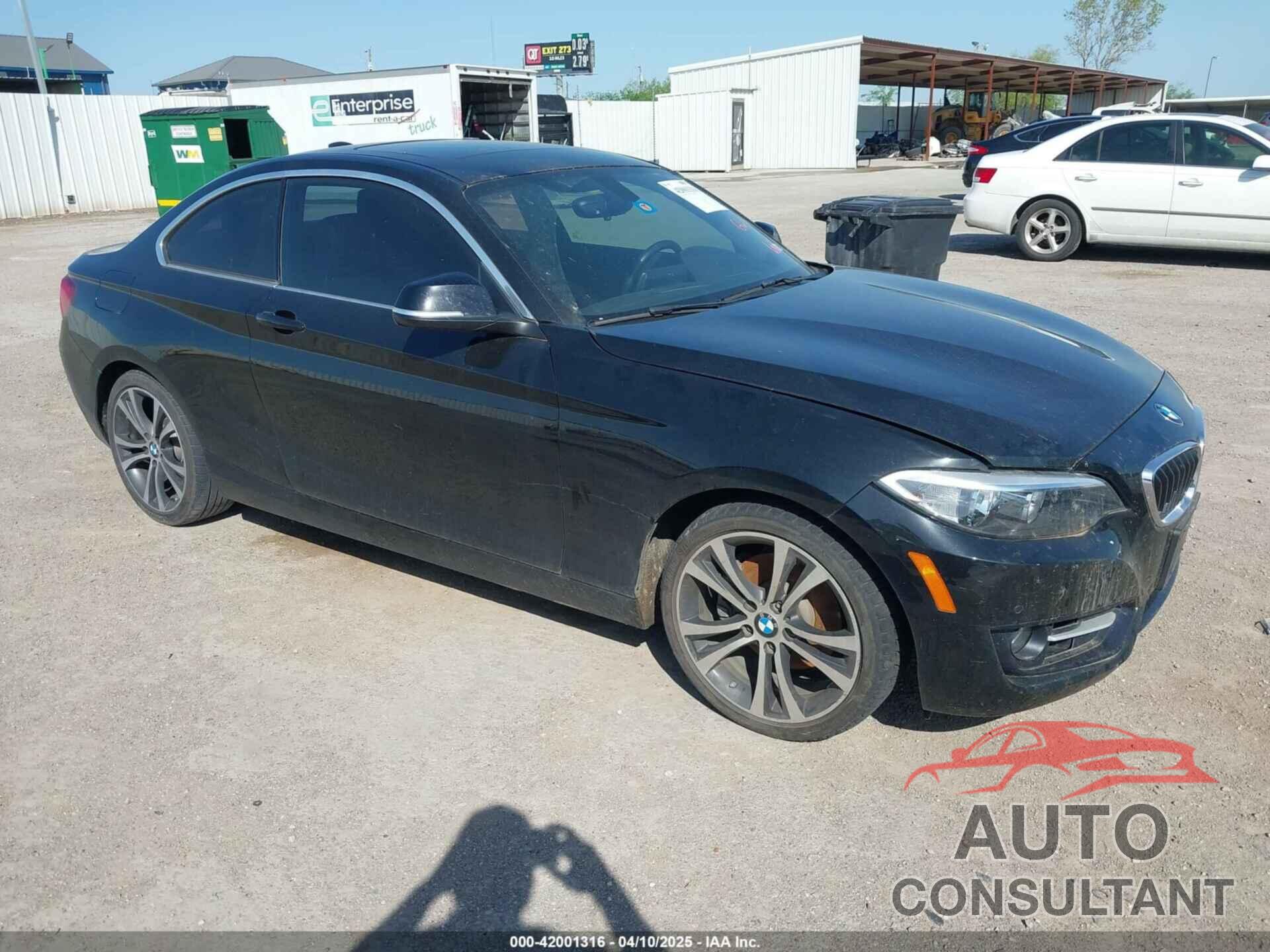 BMW 228I 2016 - WBA1F5C54GV343752