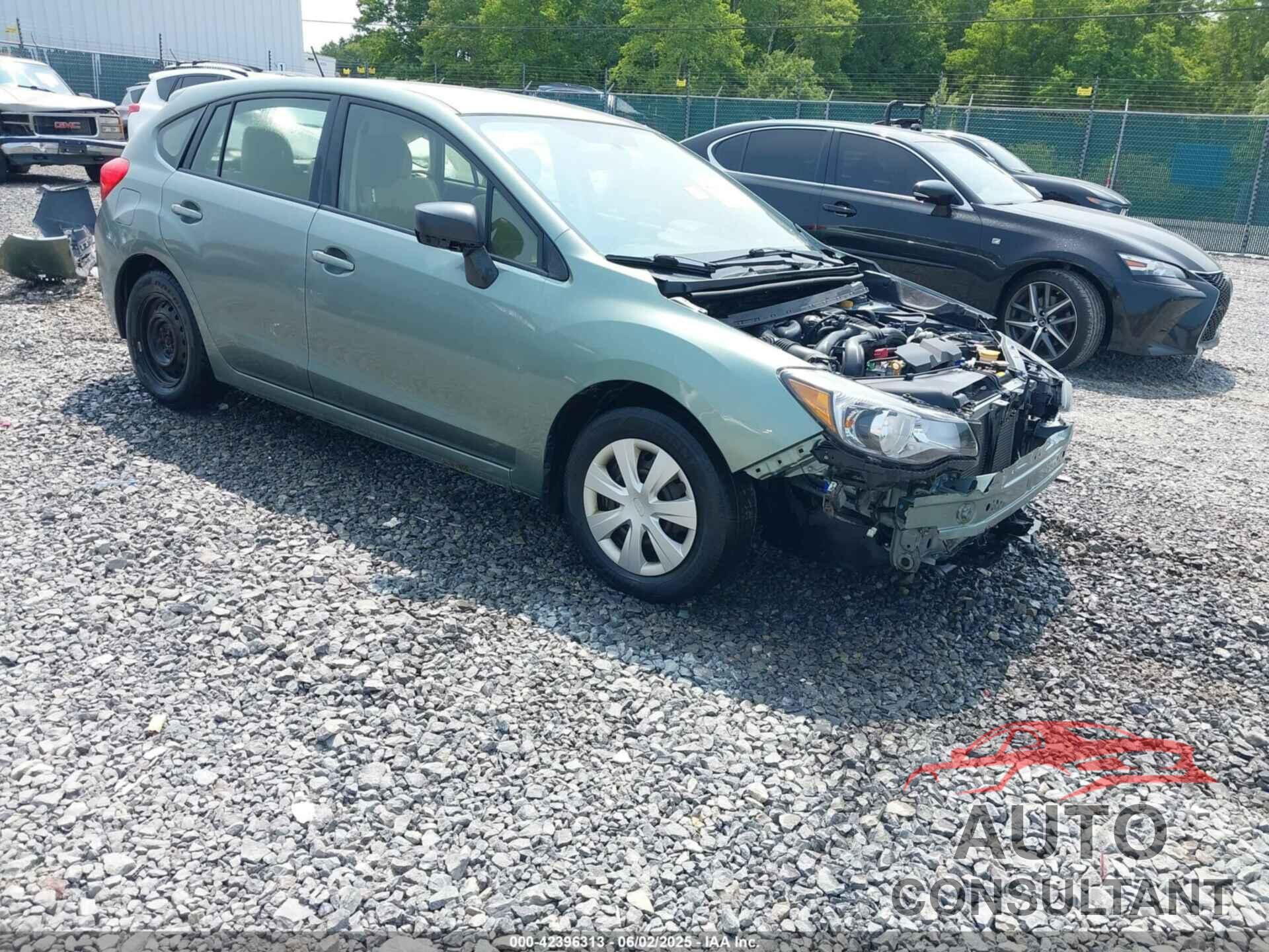 SUBARU IMPREZA 2016 - JF1GPAA63GH245413