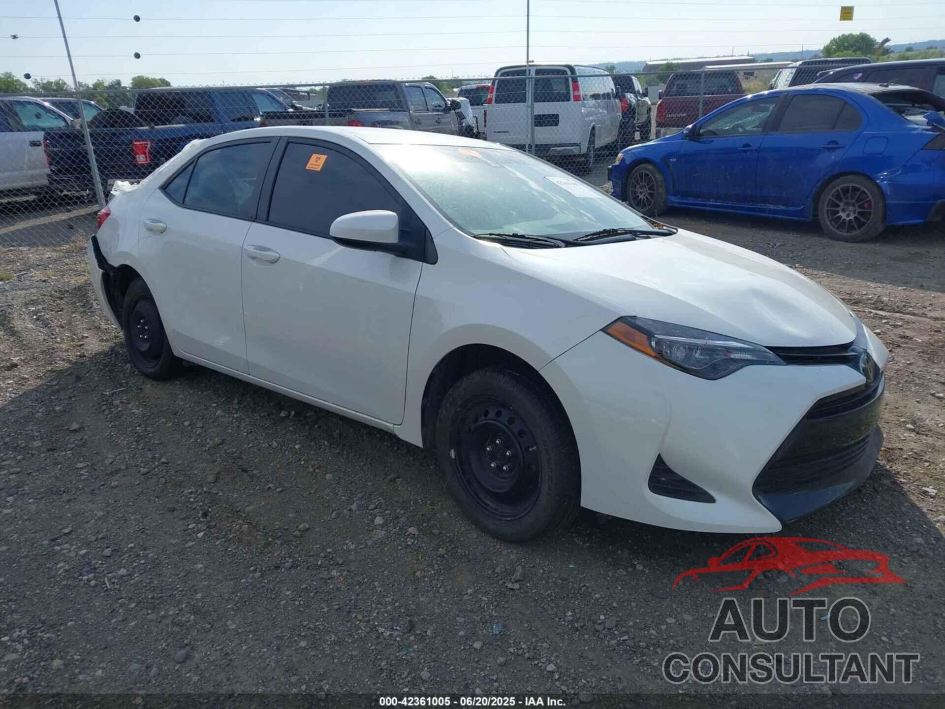 TOYOTA COROLLA 2019 - 5YFBURHE5KP914089