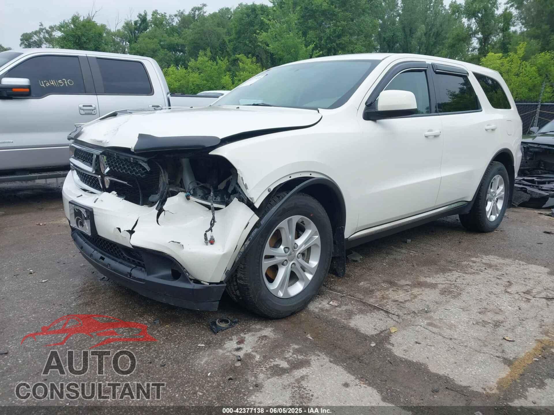 DODGE DURANGO 2012 - 1C4RDJAG8CC336267