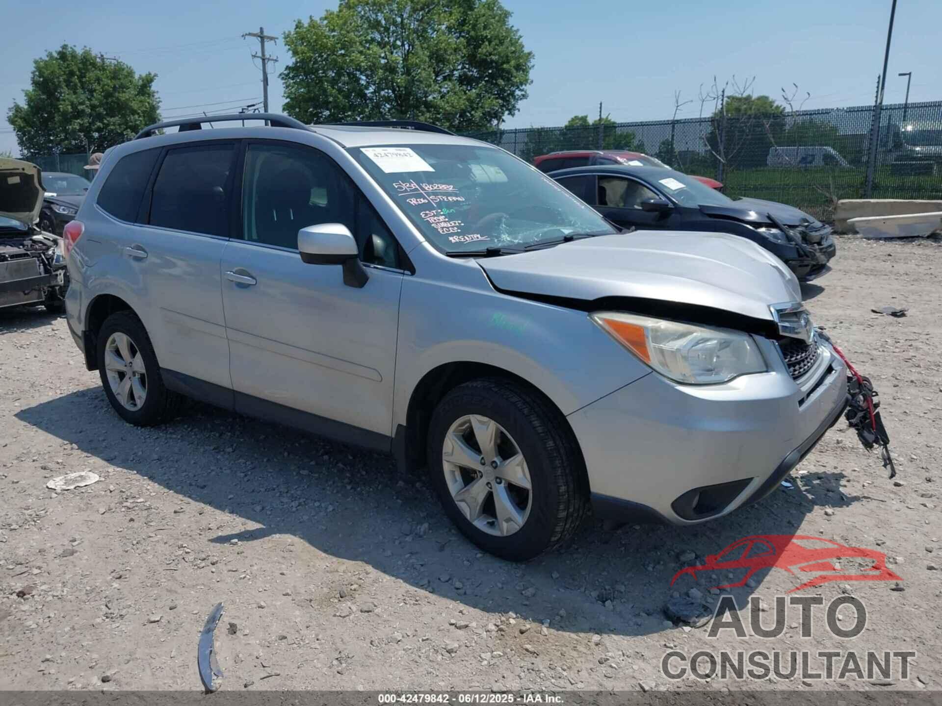SUBARU FORESTER 2014 - JF2SJAHC4EH536843