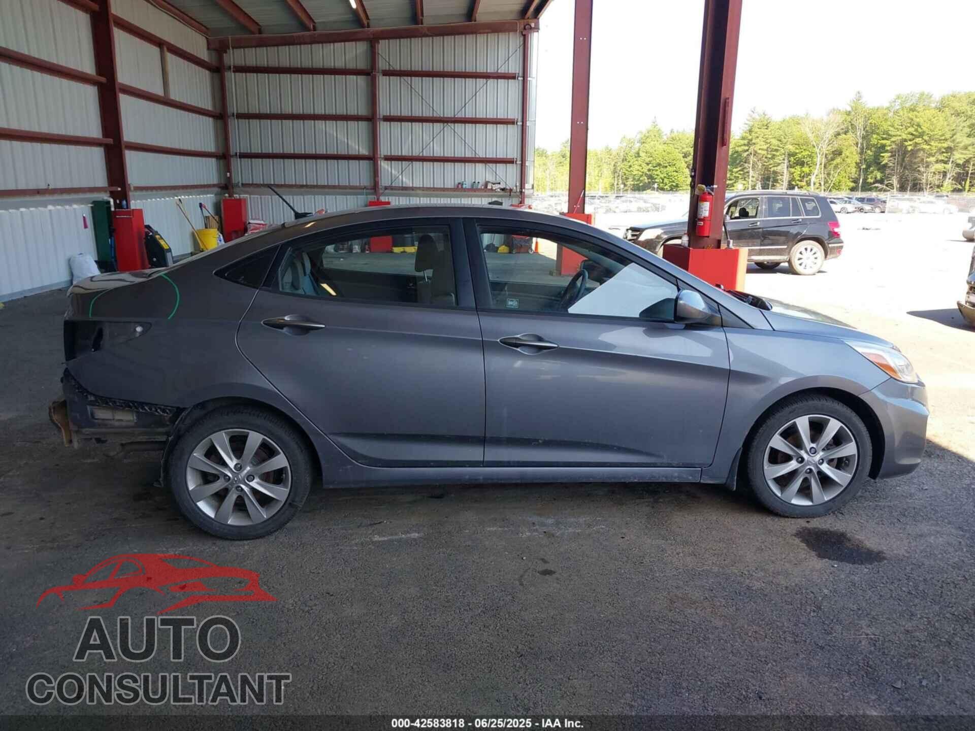 HYUNDAI ACCENT 2014 - KMHCU4AE2EU596047