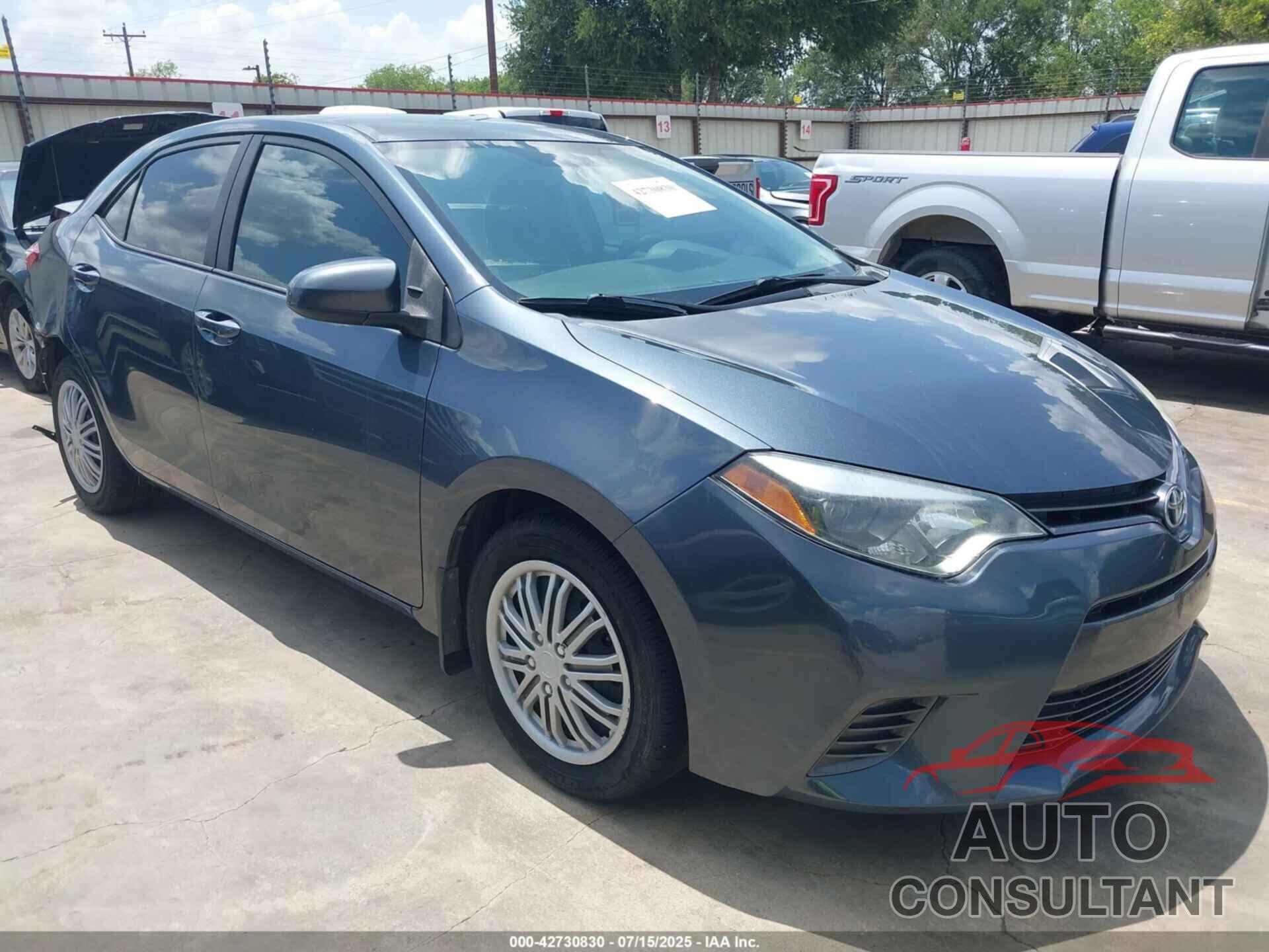 TOYOTA COROLLA 2016 - 2T1BURHE9GC635574