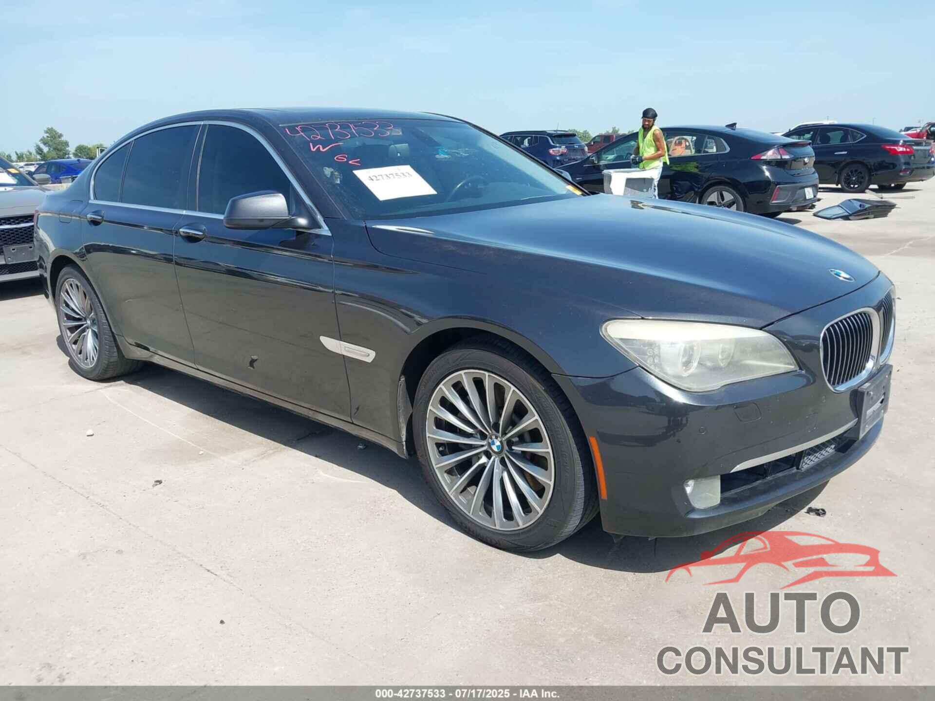 BMW 750I 2011 - WBAKA8C50BCY36577