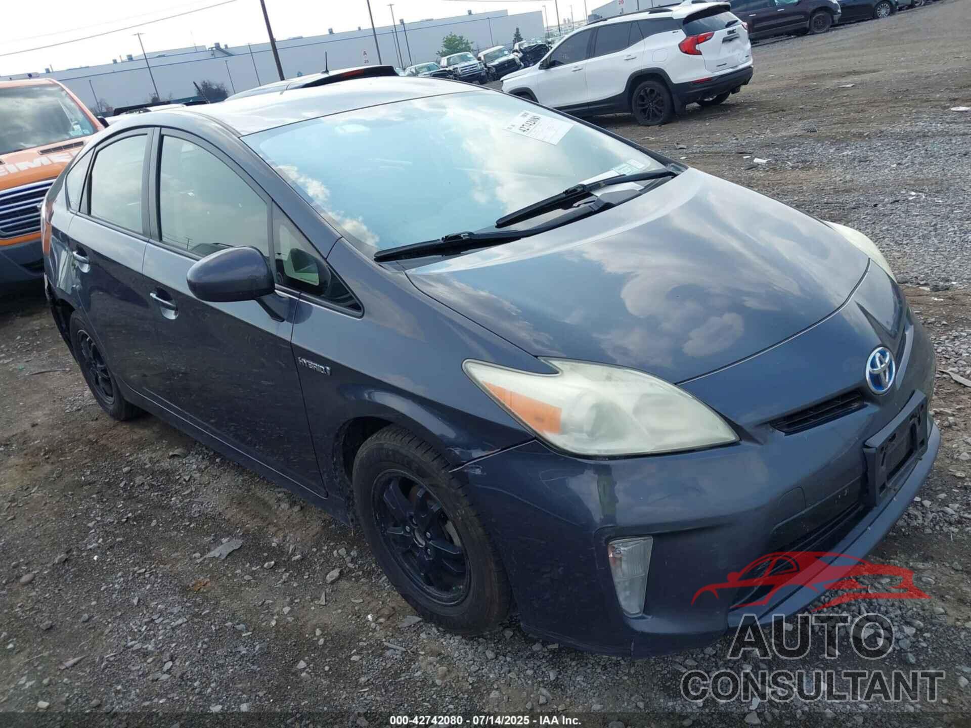 TOYOTA PRIUS 2013 - JTDKN3DU5D1722637