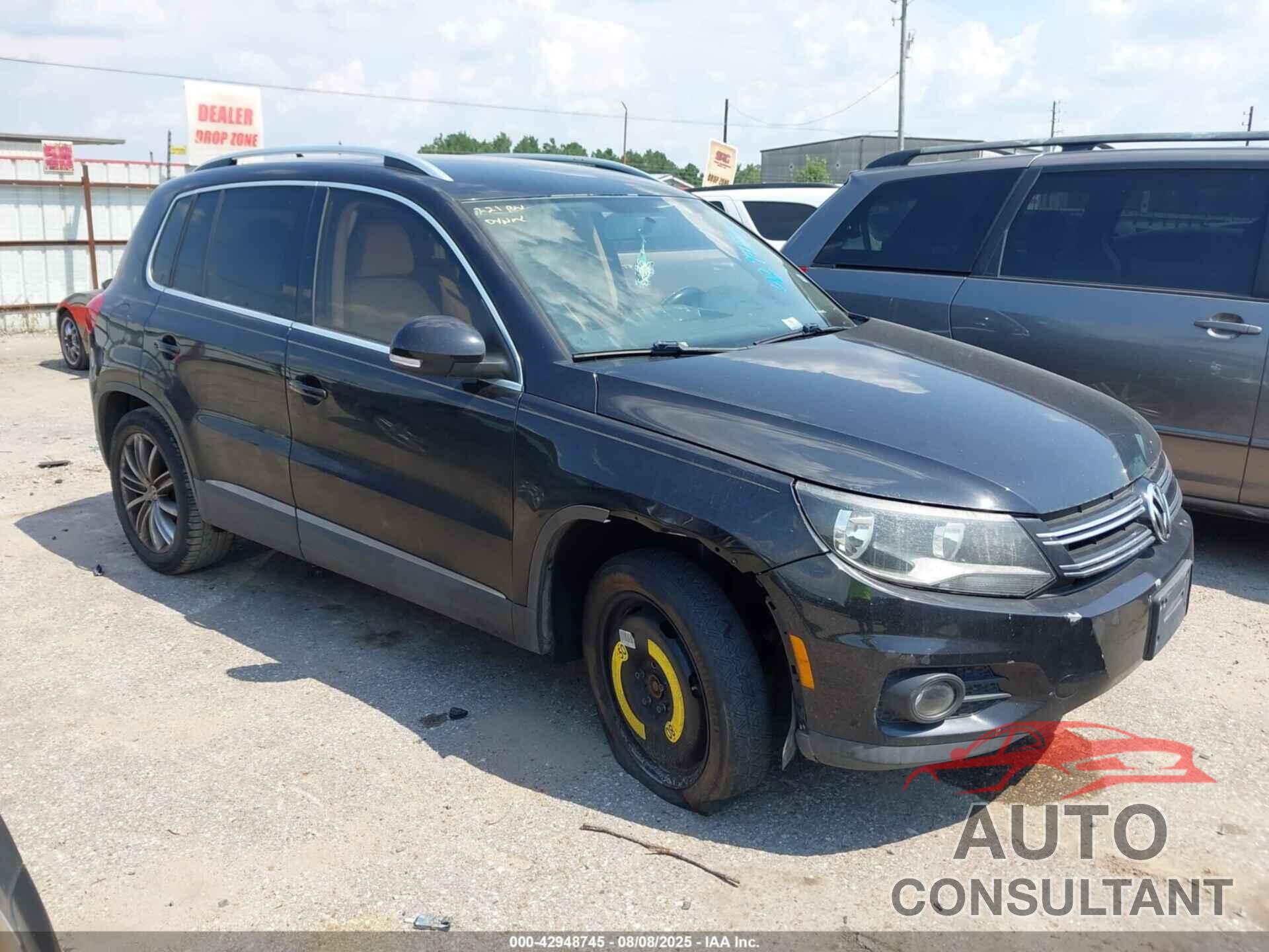 VOLKSWAGEN TIGUAN 2014 - WVGAV3AX9EW612135