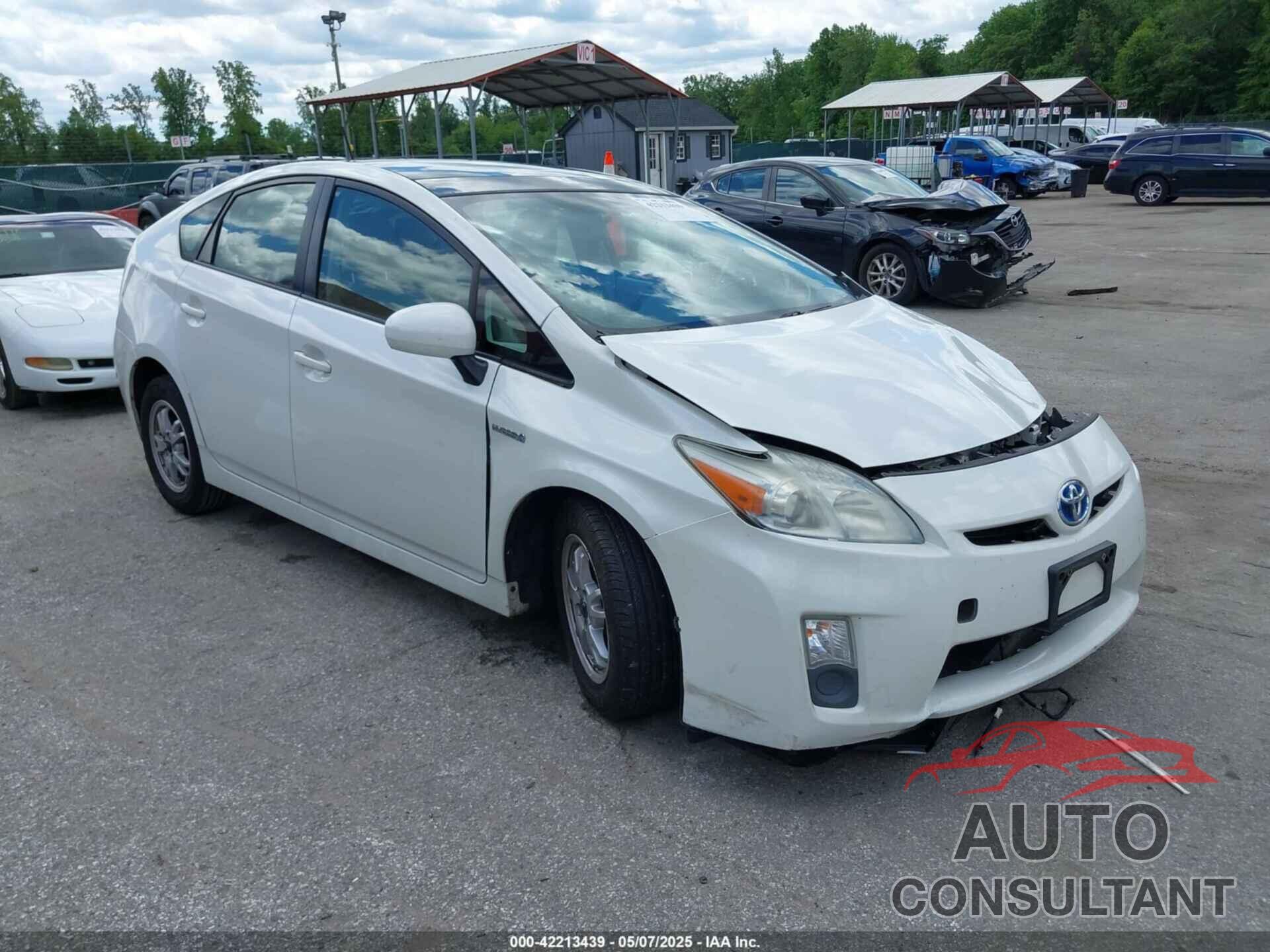 TOYOTA PRIUS 2010 - JTDKN3DU6A0157669