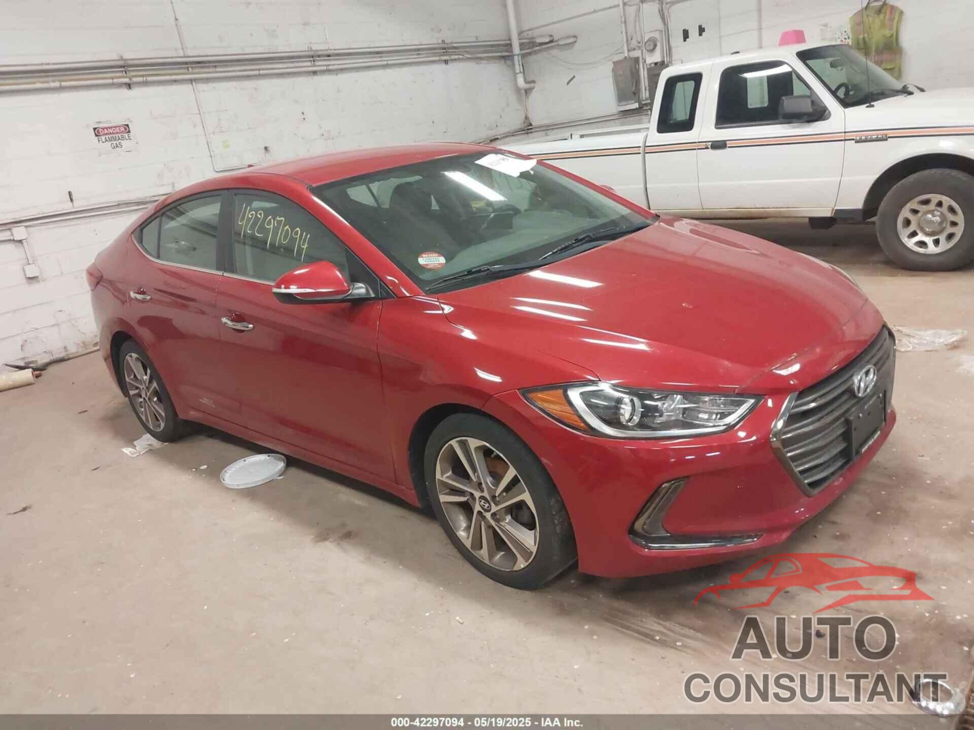HYUNDAI ELANTRA 2017 - 5NPD84LFXHH002824