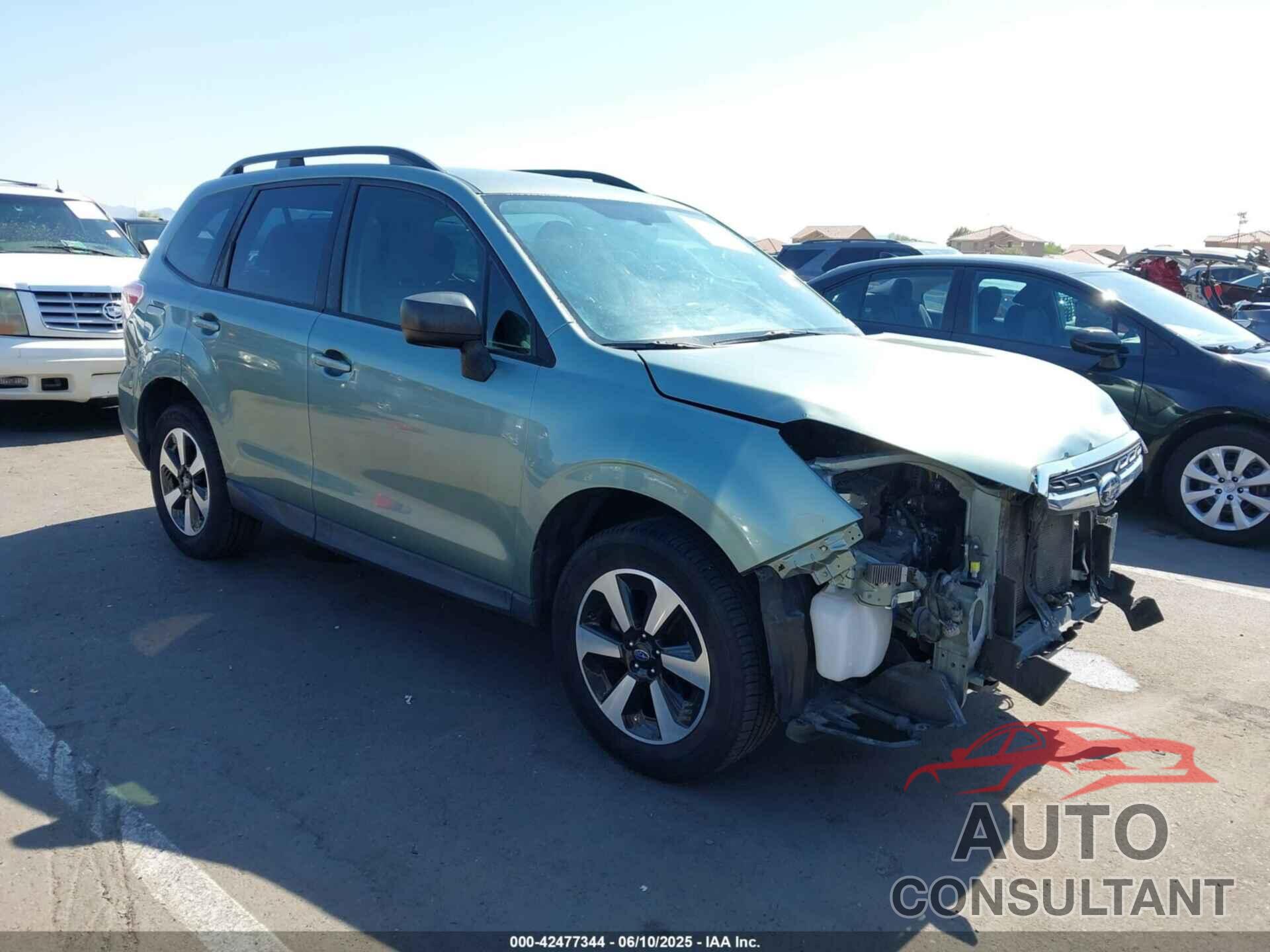 SUBARU FORESTER 2018 - JF2SJABC1JH569219