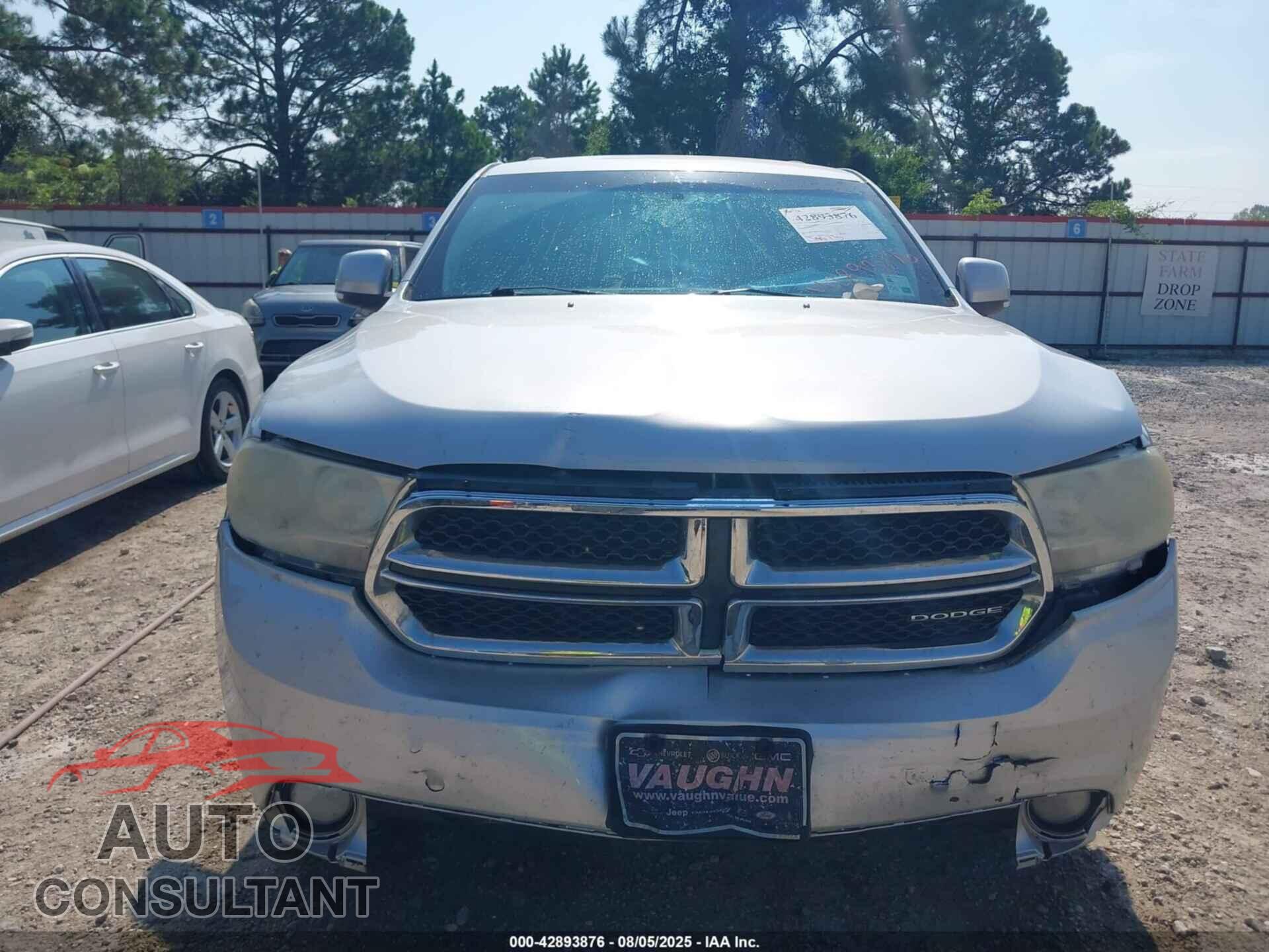 DODGE DURANGO 2011 - 1D4RD4GG1BC692022