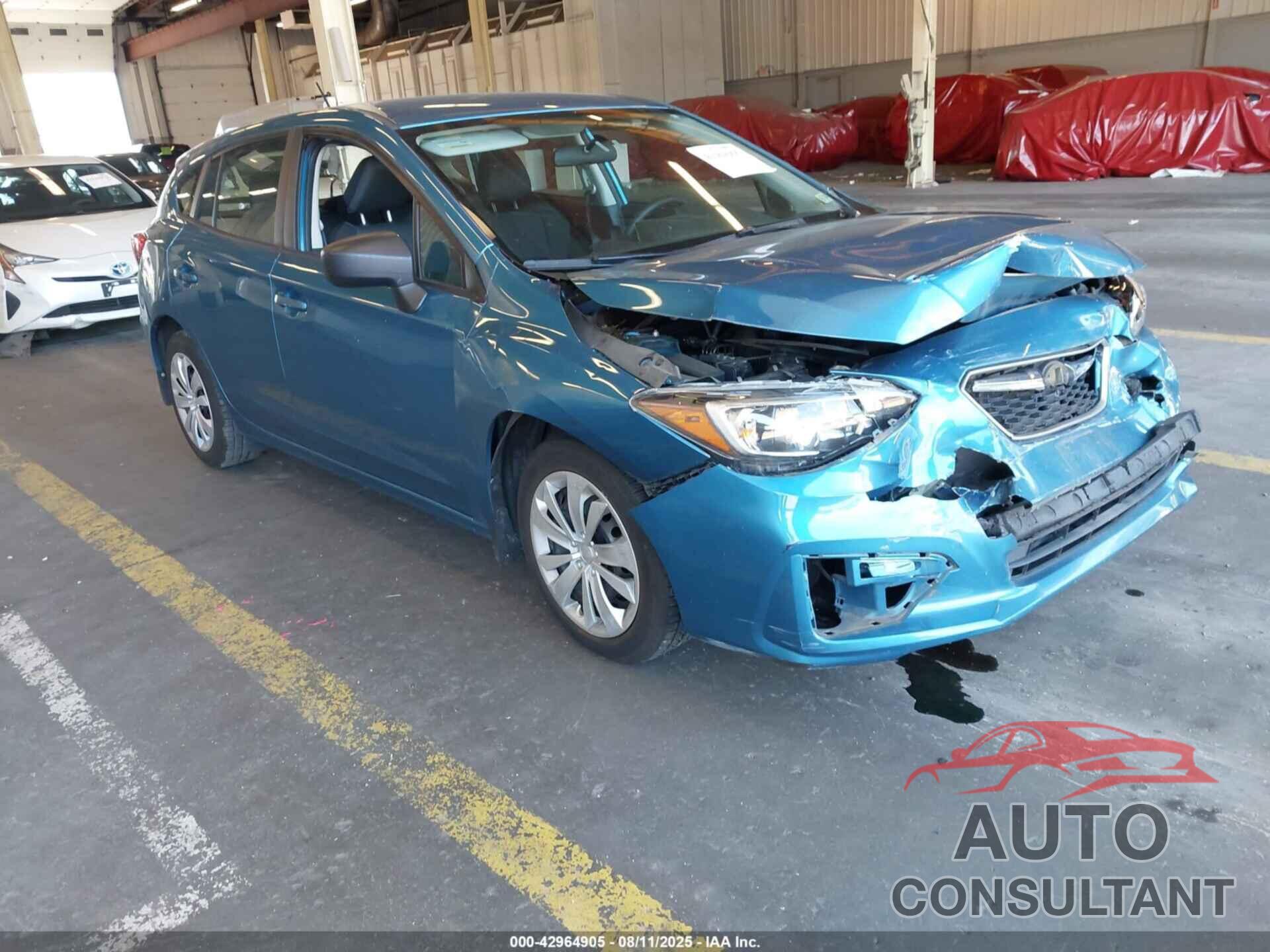 SUBARU IMPREZA 2018 - 4S3GTAA6XJ3714054