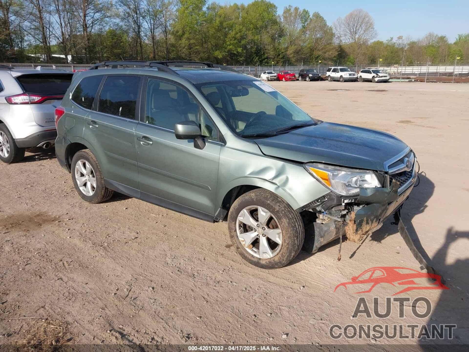 SUBARU FORESTER 2015 - JF2SJAHC9FH801970