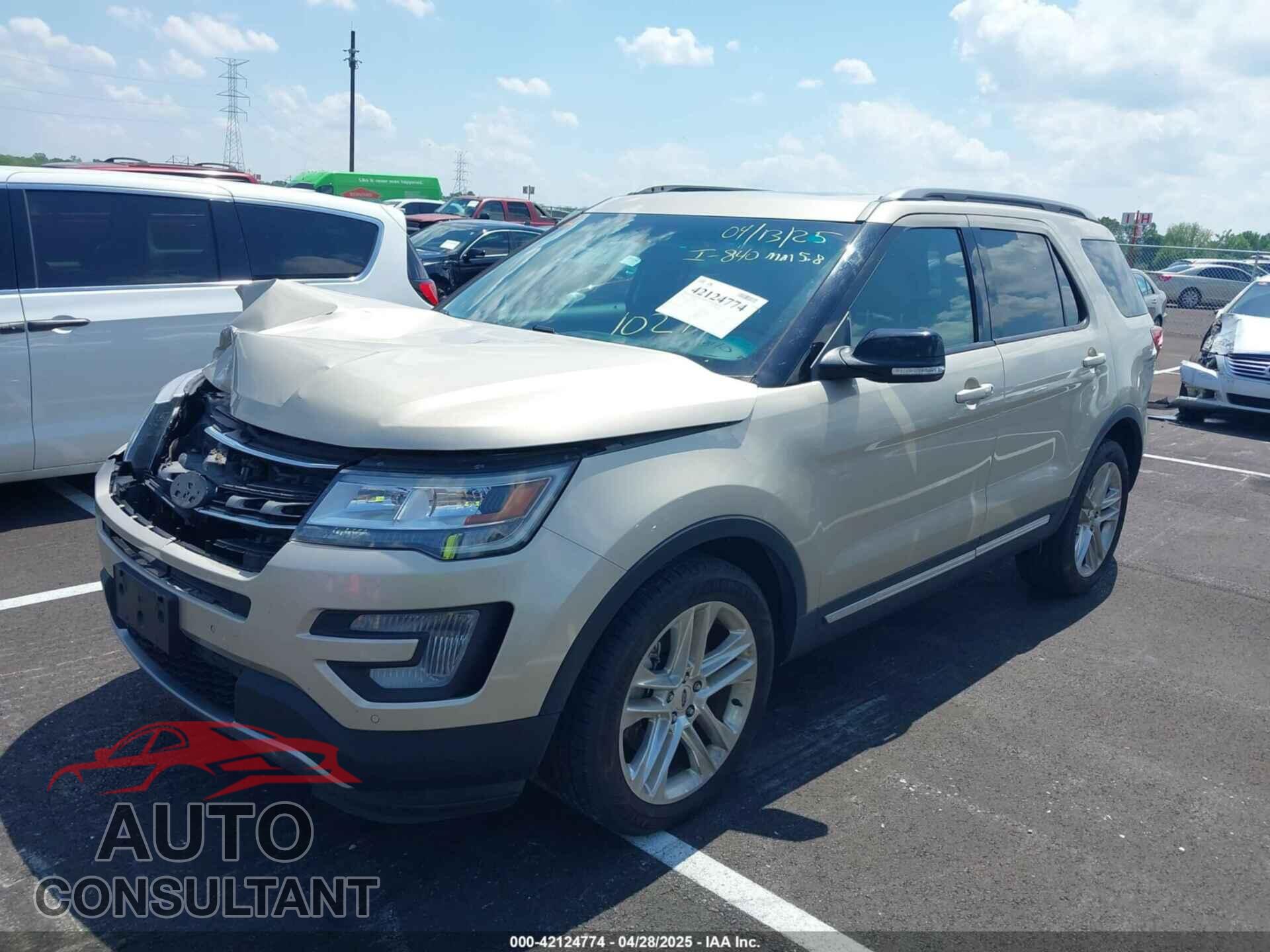 FORD EXPLORER 2017 - 1FM5K7D8XHGA01583