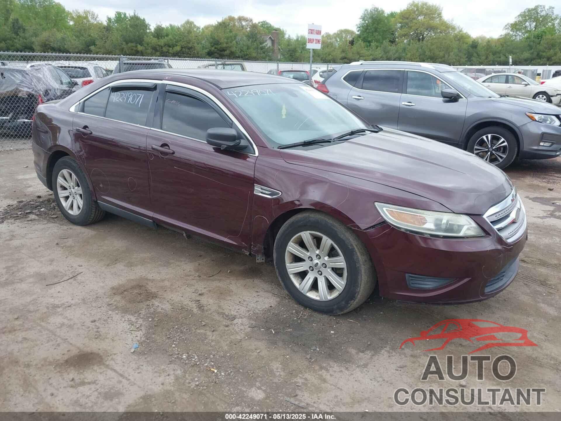FORD TAURUS 2011 - 1FAHP2DW3BG139712