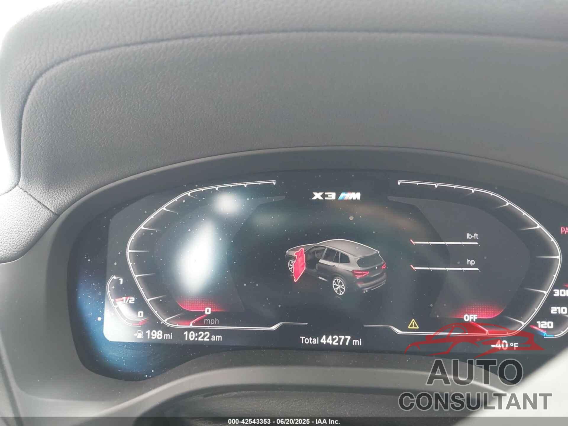 BMW X3 M 2021 - 5YMTS0C0XM9H37480