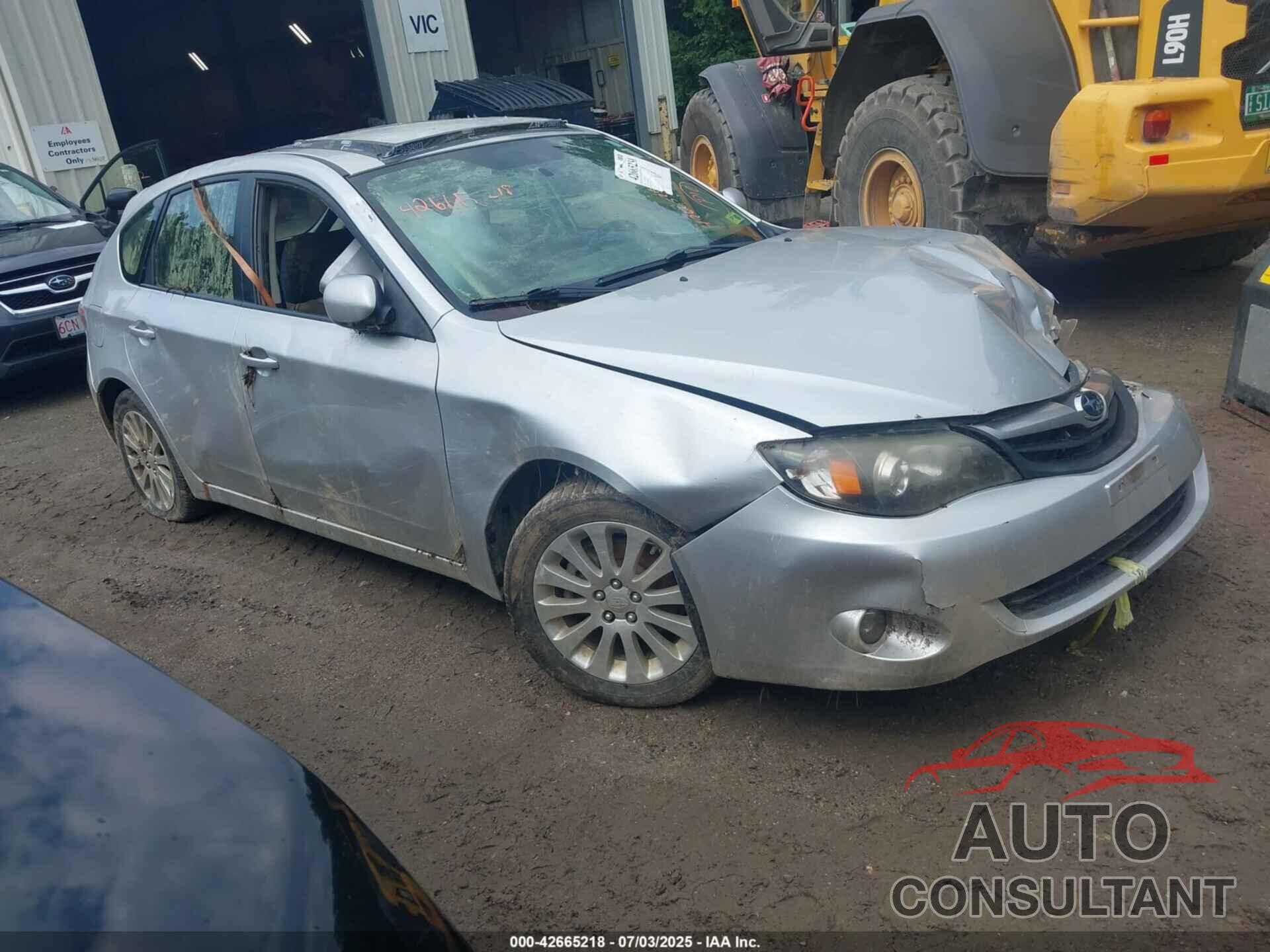SUBARU IMPREZA 2011 - JF1GH6B69BG819651