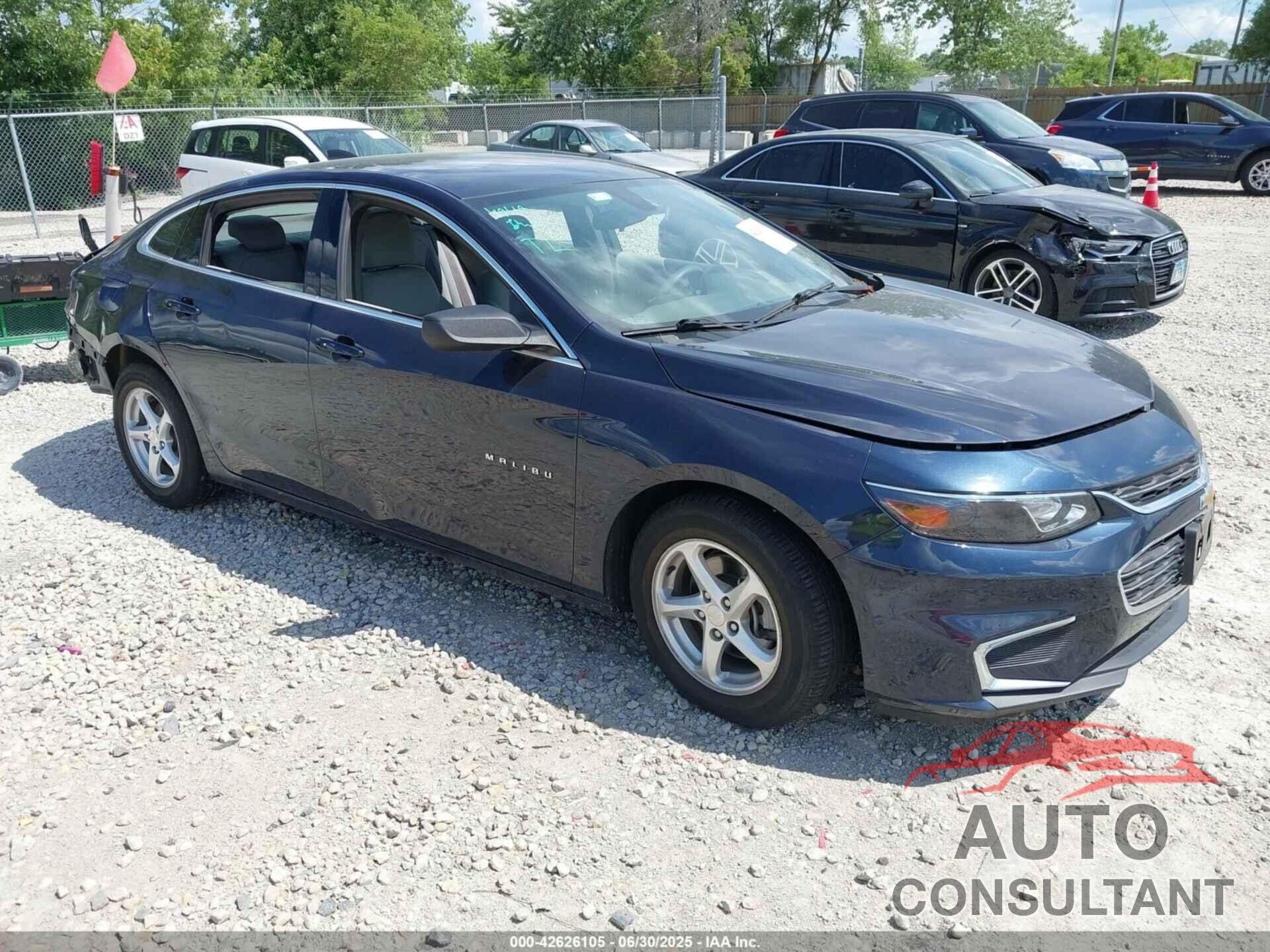CHEVROLET MALIBU 2017 - 1G1ZB5ST9HF257956
