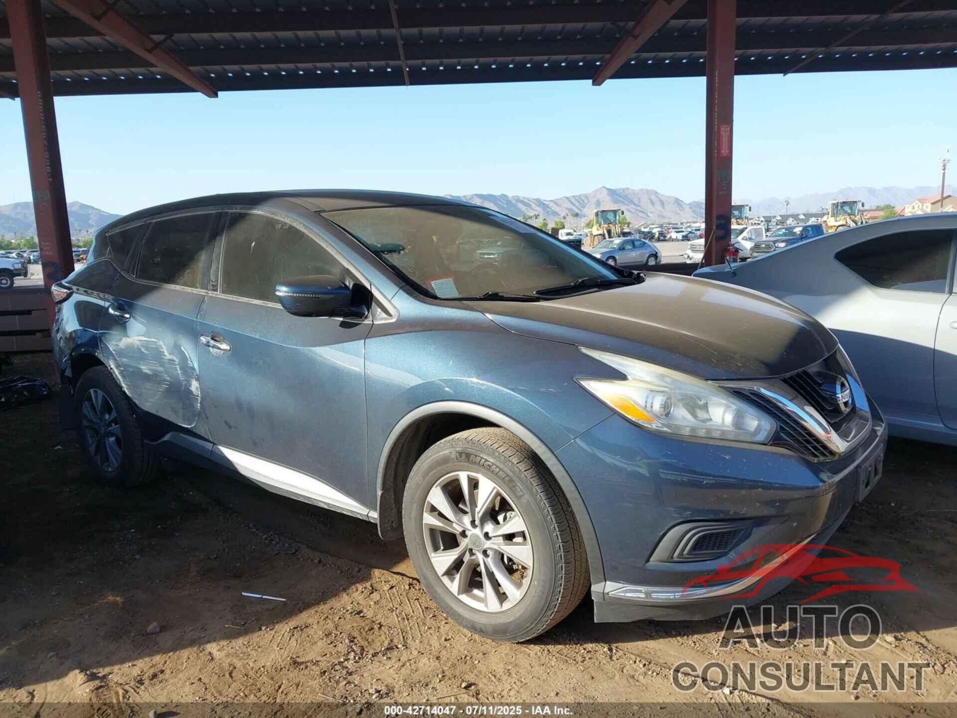NISSAN MURANO 2016 - 5N1AZ2MG1GN157560