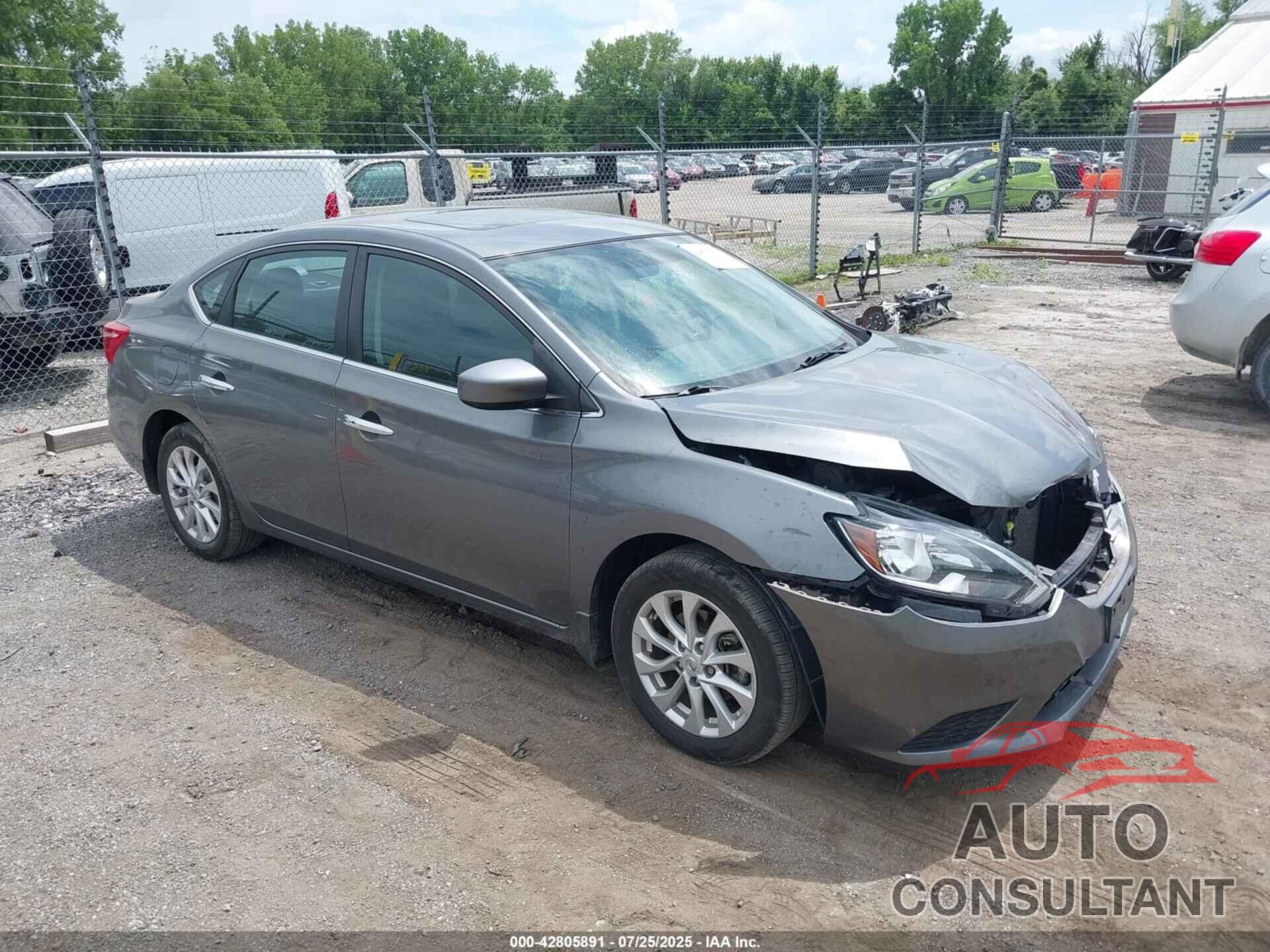 NISSAN SENTRA 2018 - 3N1AB7AP0JY292455