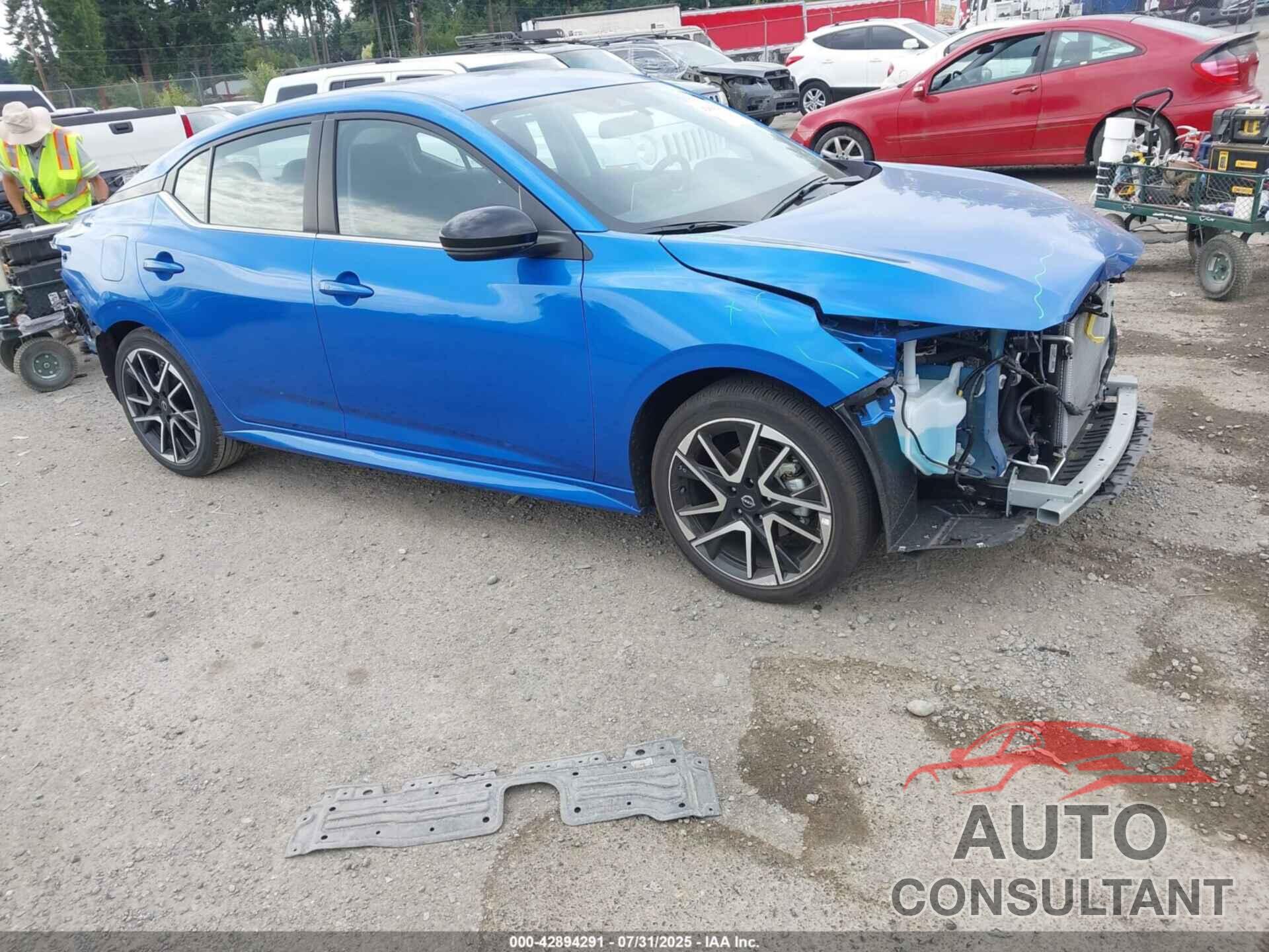 NISSAN SENTRA 2025 - 3N1AB8DV3SY308276