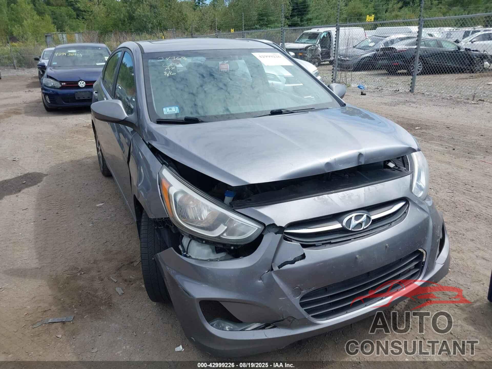 HYUNDAI ACCENT 2015 - KMHCT4AE4FU874144