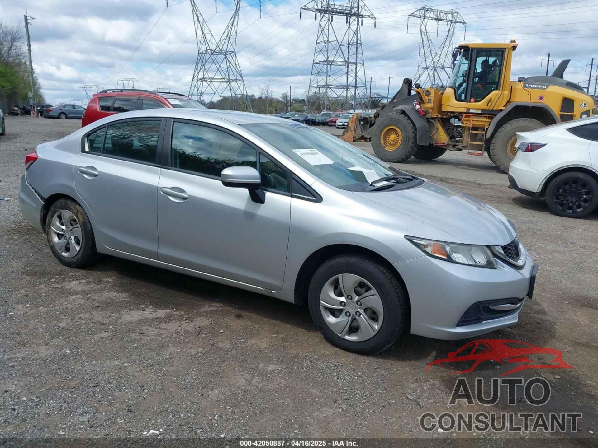 HONDA CIVIC 2014 - 19XFB2F59EE256378