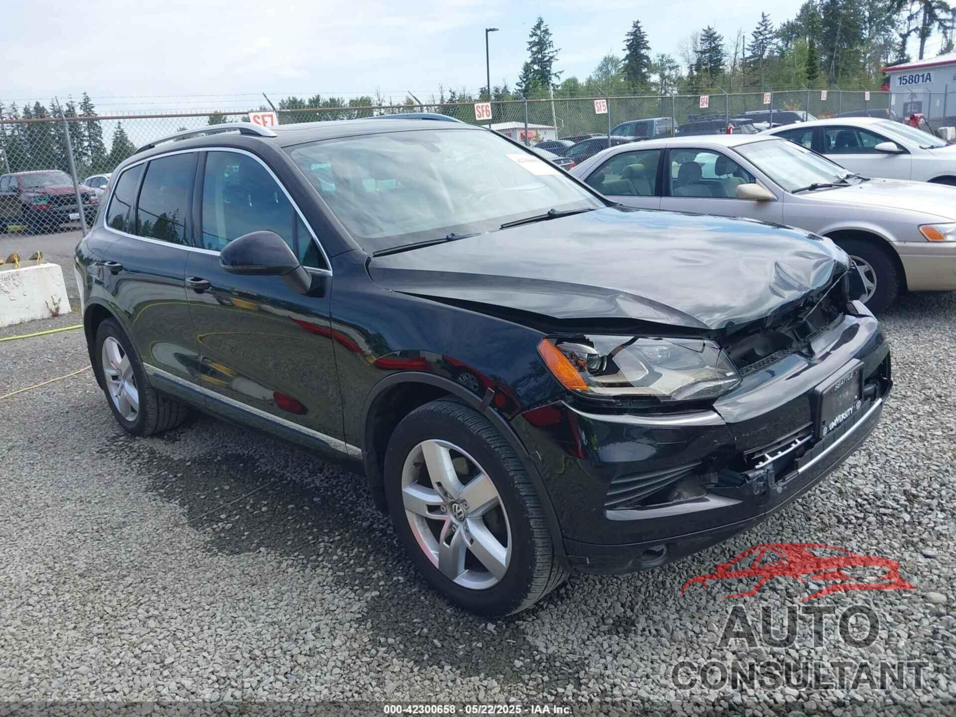 VOLKSWAGEN TOUAREG 2013 - WVGEP9BP1DD007923