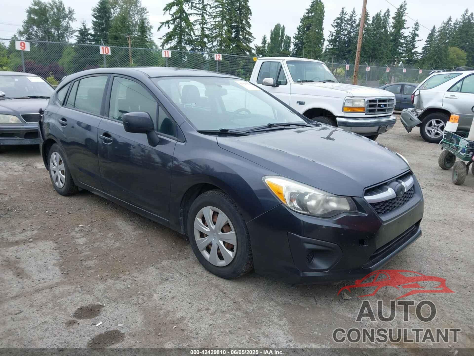 SUBARU IMPREZA 2012 - JF1GPAA60CH216896