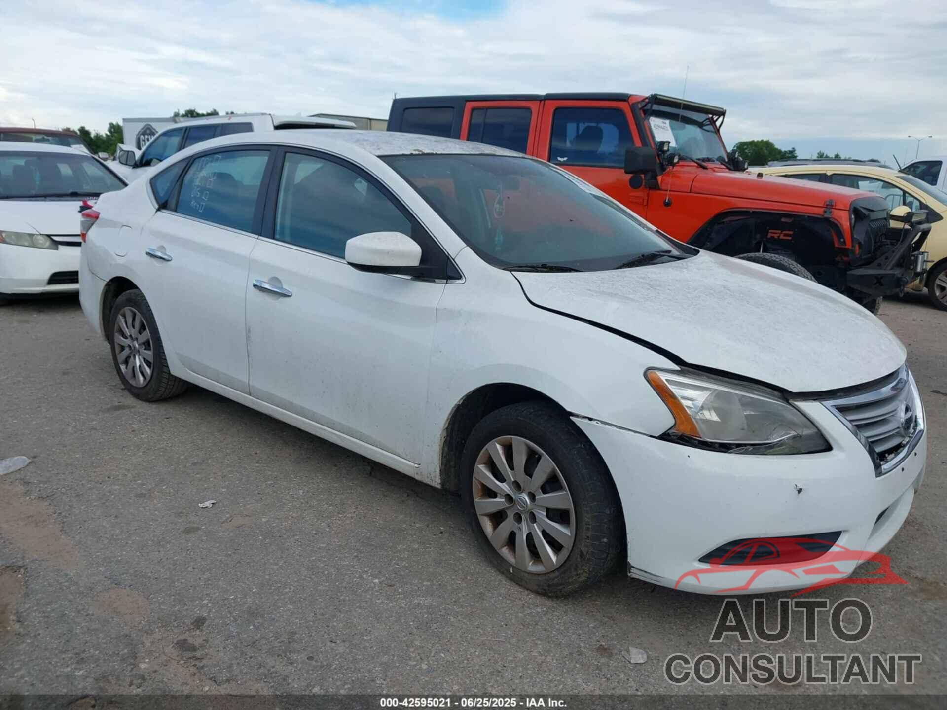 NISSAN SENTRA 2015 - 3N1AB7AP6FY274453