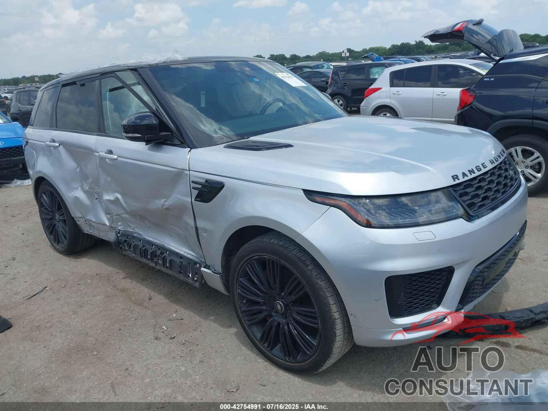 LAND ROVER RANGE ROVER SPORT 2019 - SALWR2RE6KA830806