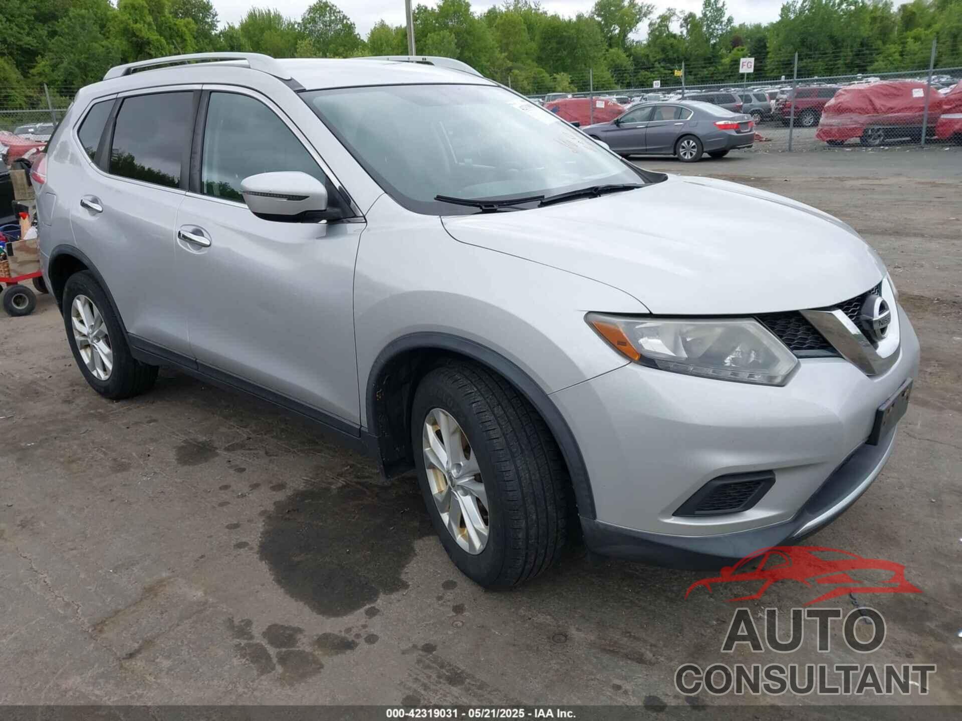 NISSAN ROGUE 2016 - KNMAT2MV1GP650132