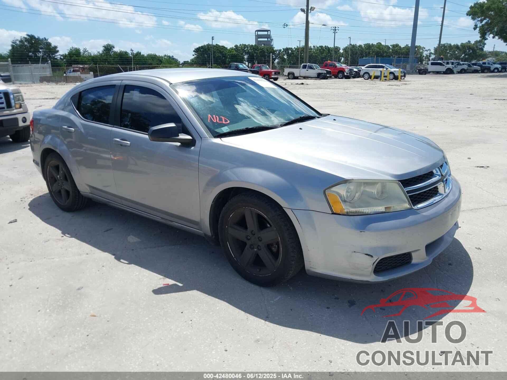 DODGE AVENGER 2013 - 1C3CDZAB7DN516794