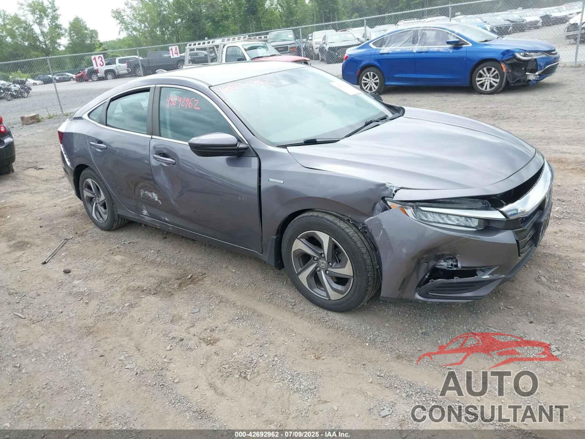 HONDA INSIGHT 2019 - 19XZE4F16KE013636