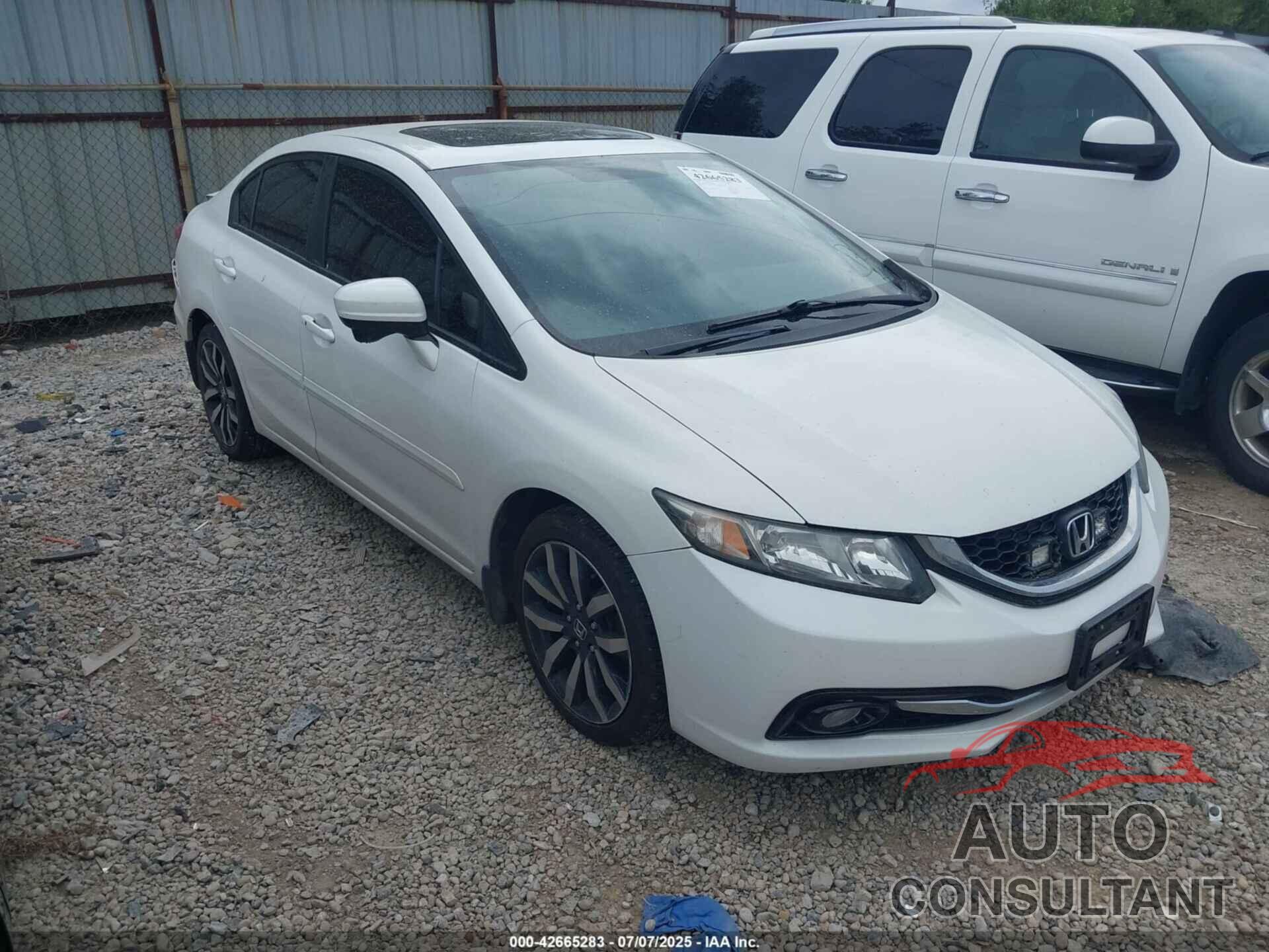 HONDA CIVIC 2015 - 19XFB2F93FE092436