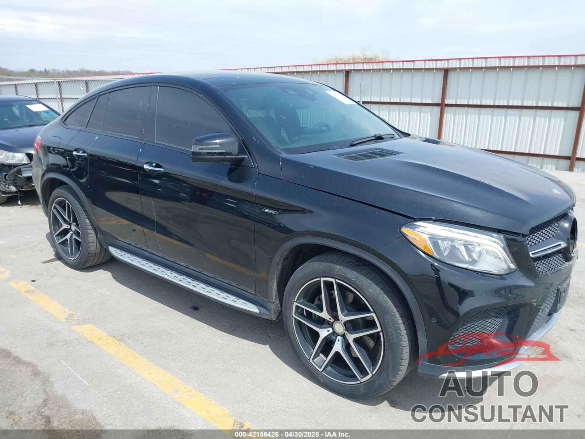 MERCEDES-BENZ GLE 450 AMG COUPE 2016 - 4JGED6EBXGA024359