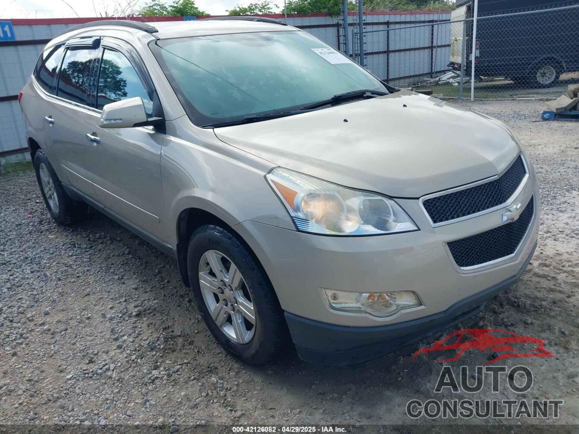 CHEVROLET TRAVERSE 2012 - 1GNKRGEDXCJ154966