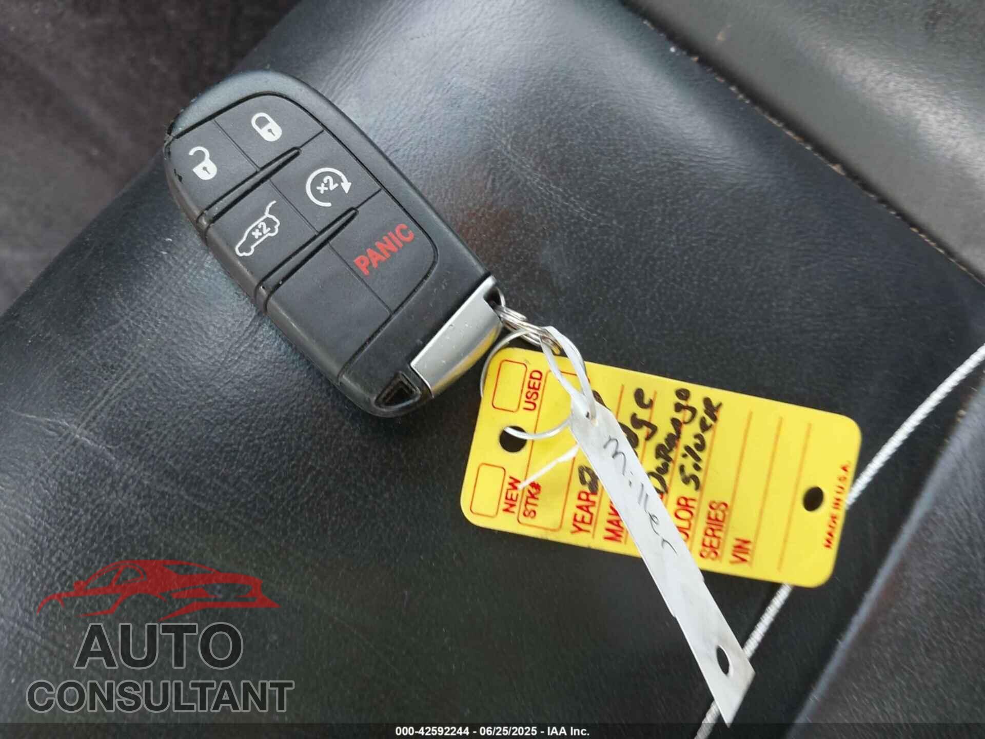 DODGE DURANGO 2017 - 1C4RDJDG4HC762279