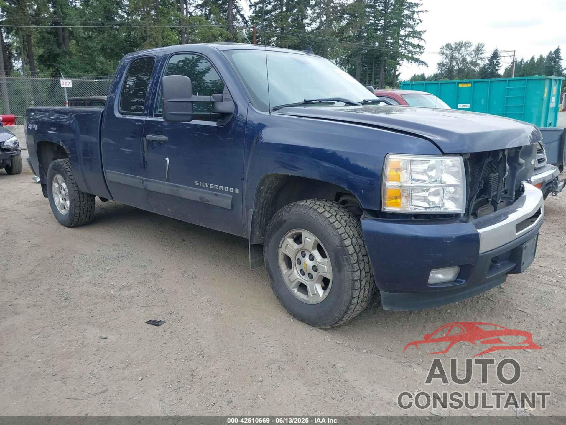 CHEVROLET SILVERADO 1500 2009 - 1GCFK19YX9Z182687