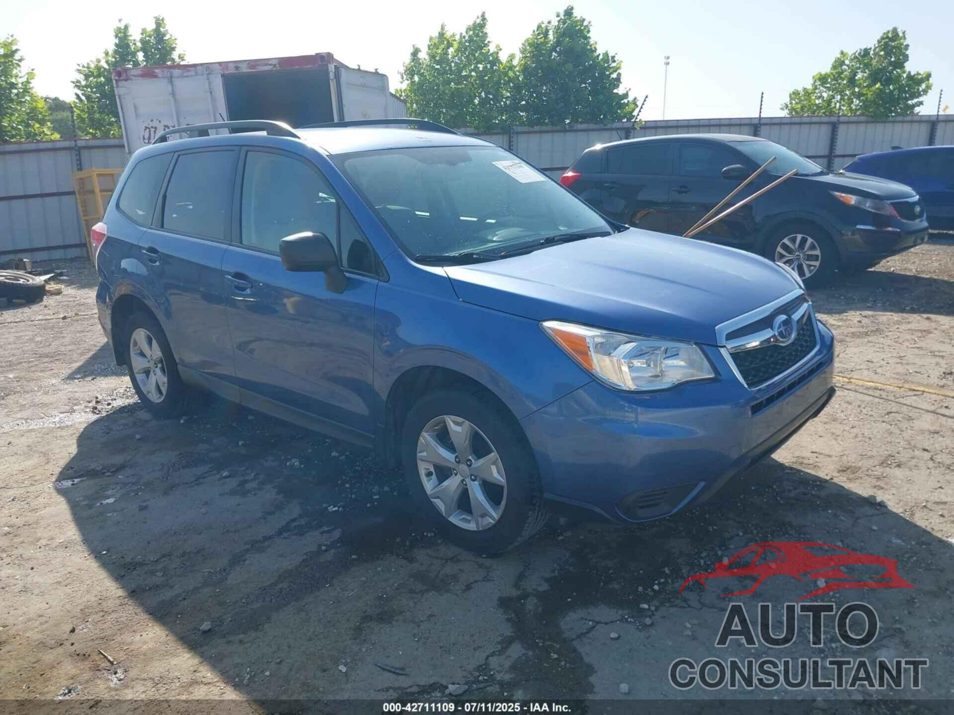 SUBARU FORESTER 2015 - JF2SJABC4FH412873