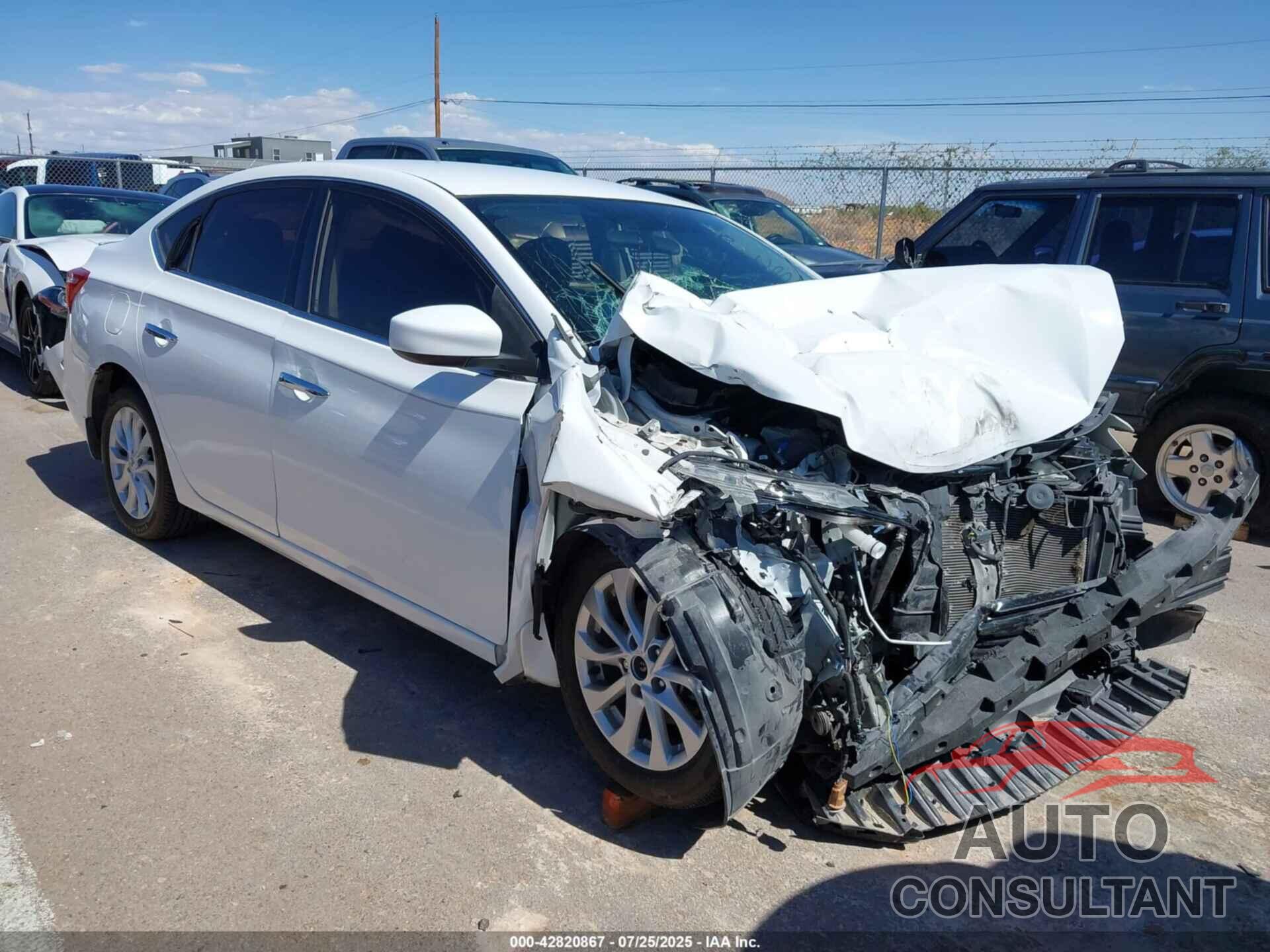 NISSAN SENTRA 2019 - 3N1AB7AP6KY261129