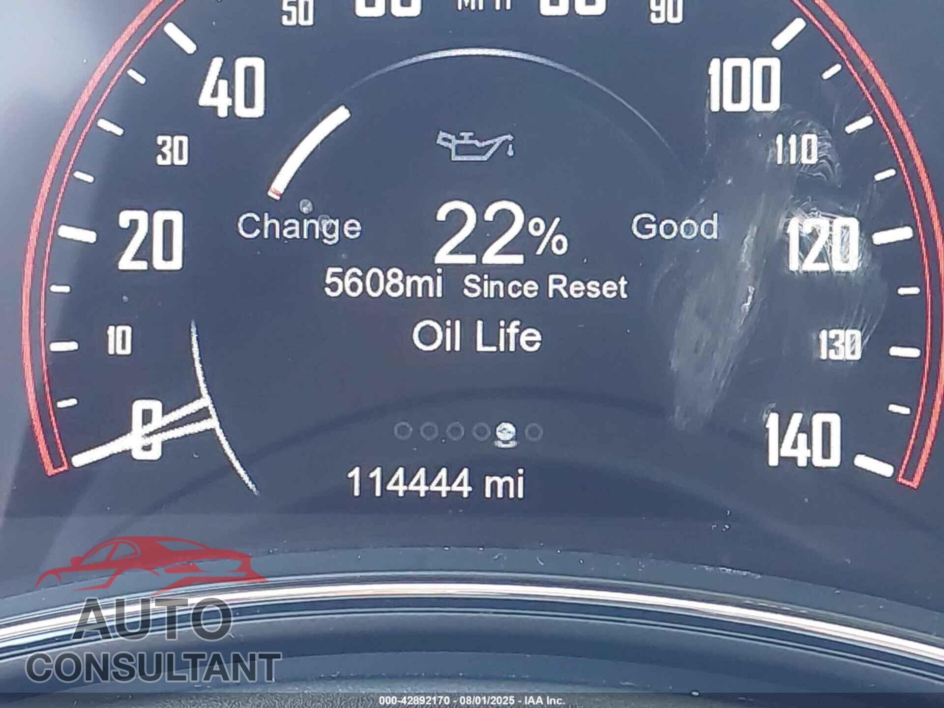 DODGE DURANGO 2014 - 1C4RDJAG5EC455767